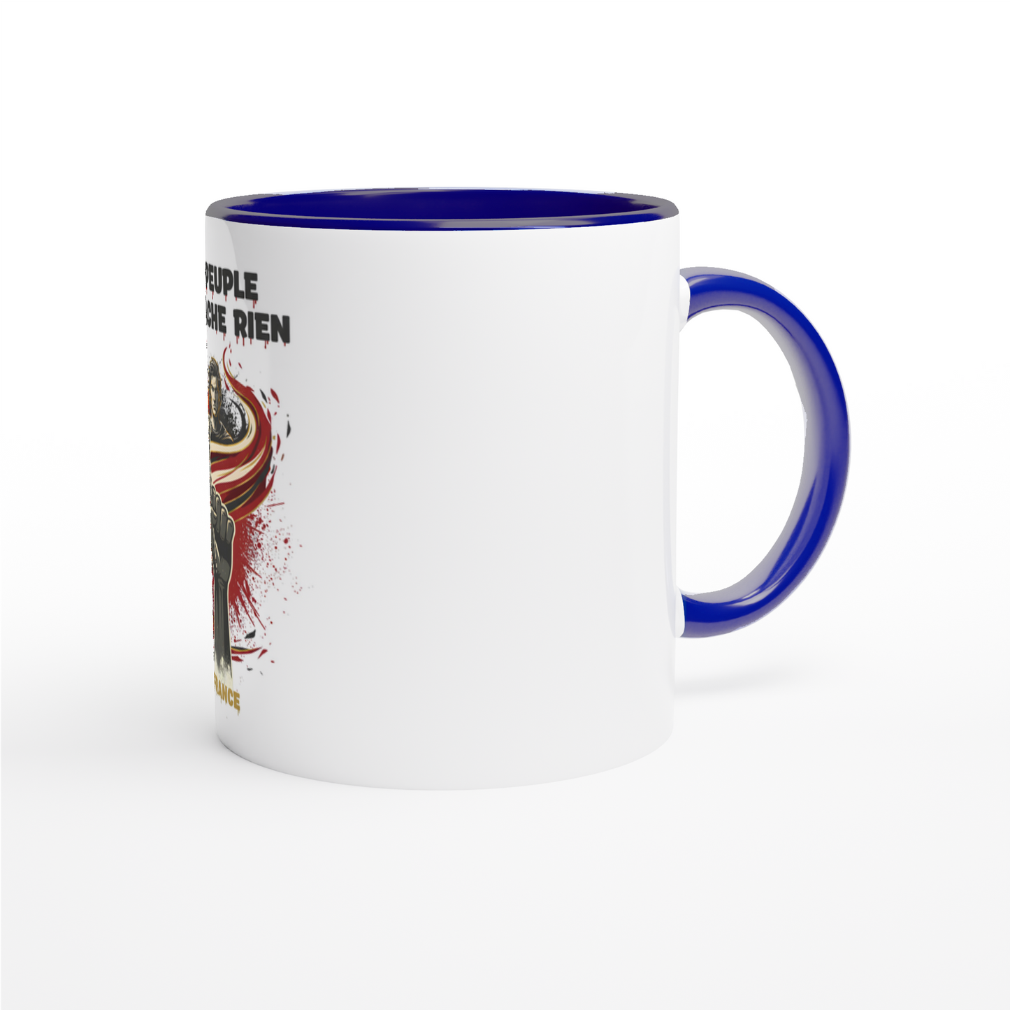 Mug en céramique le peuple lâche rien de 325 ml (11 oz)