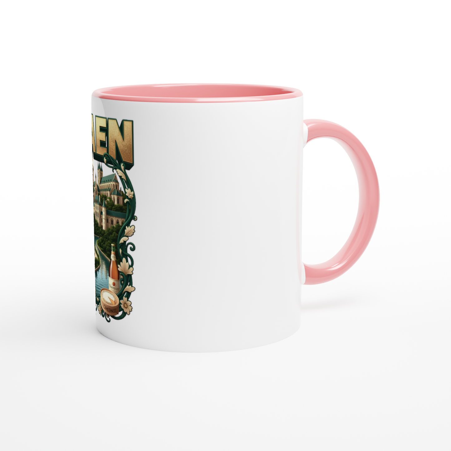 Mug en céramique Caen ville de France  de 325 ml (11 oz)