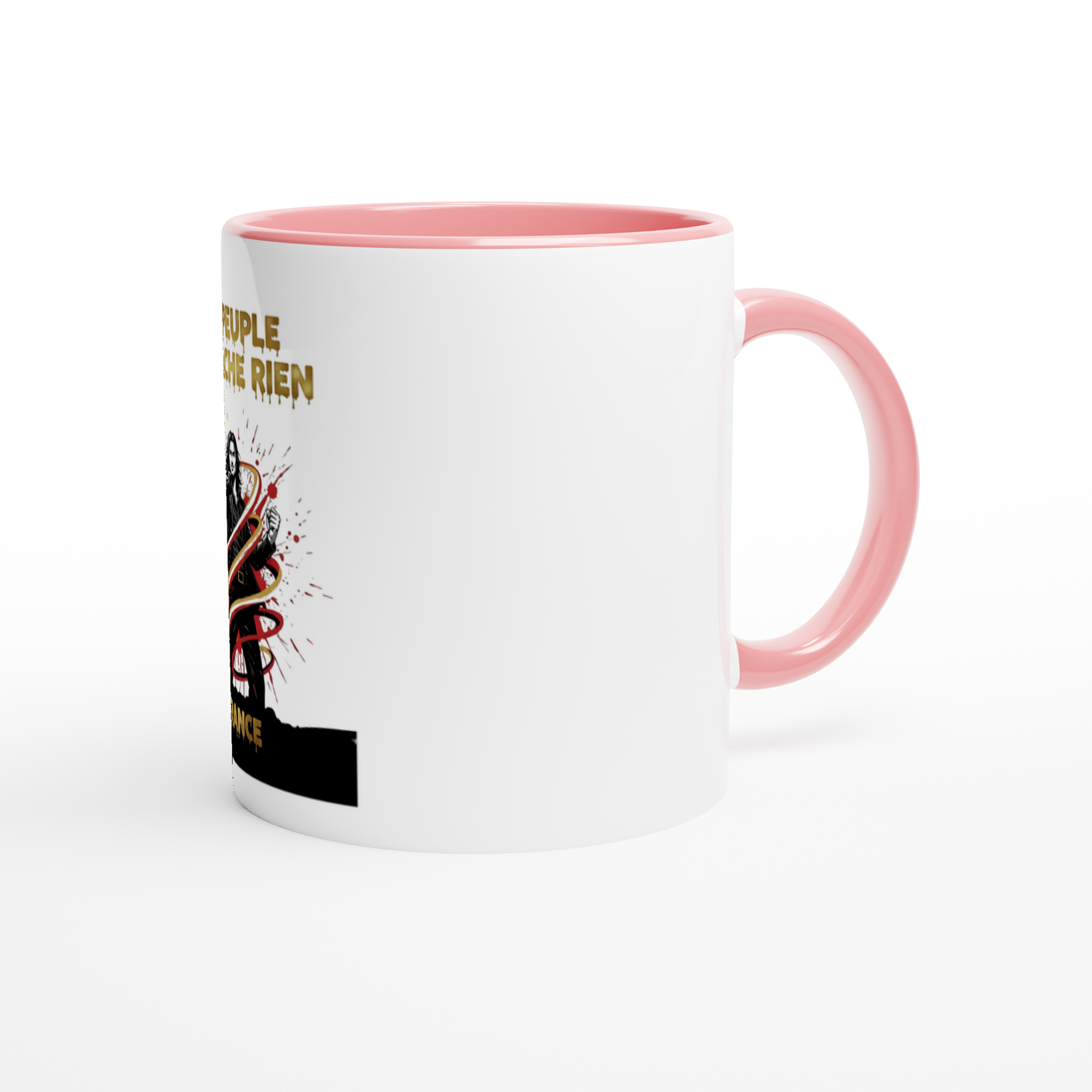 Mug en céramique le peuple lâche rien de 325 ml (11 oz)