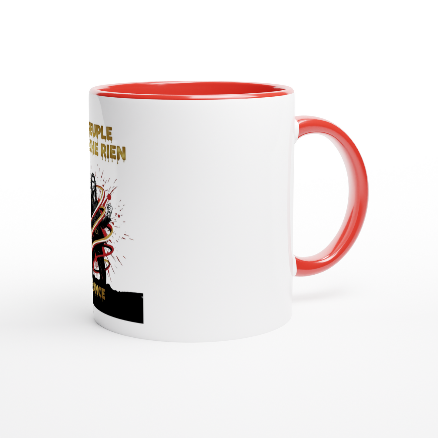 Mug en céramique le peuple lâche rien de 325 ml (11 oz)