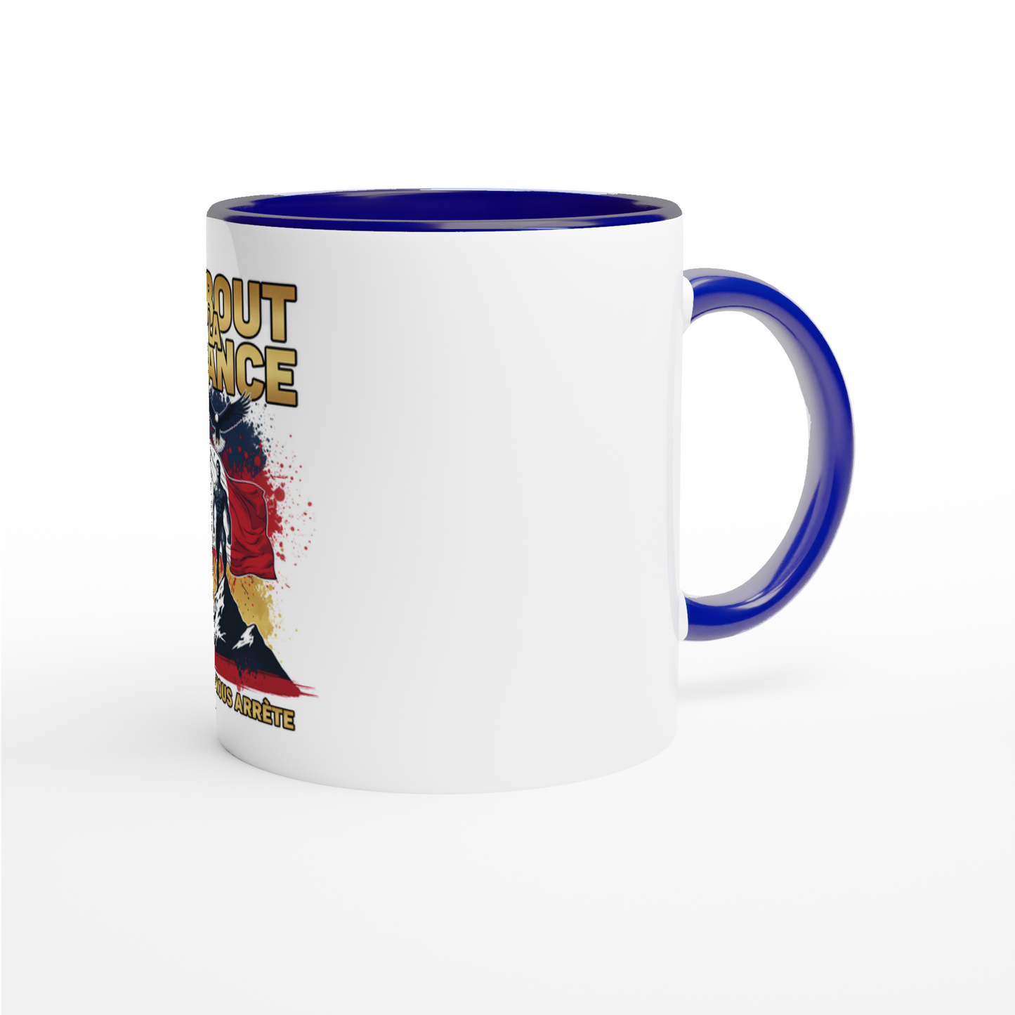Mug en céramique debout la France  de 325 ml (11 oz)