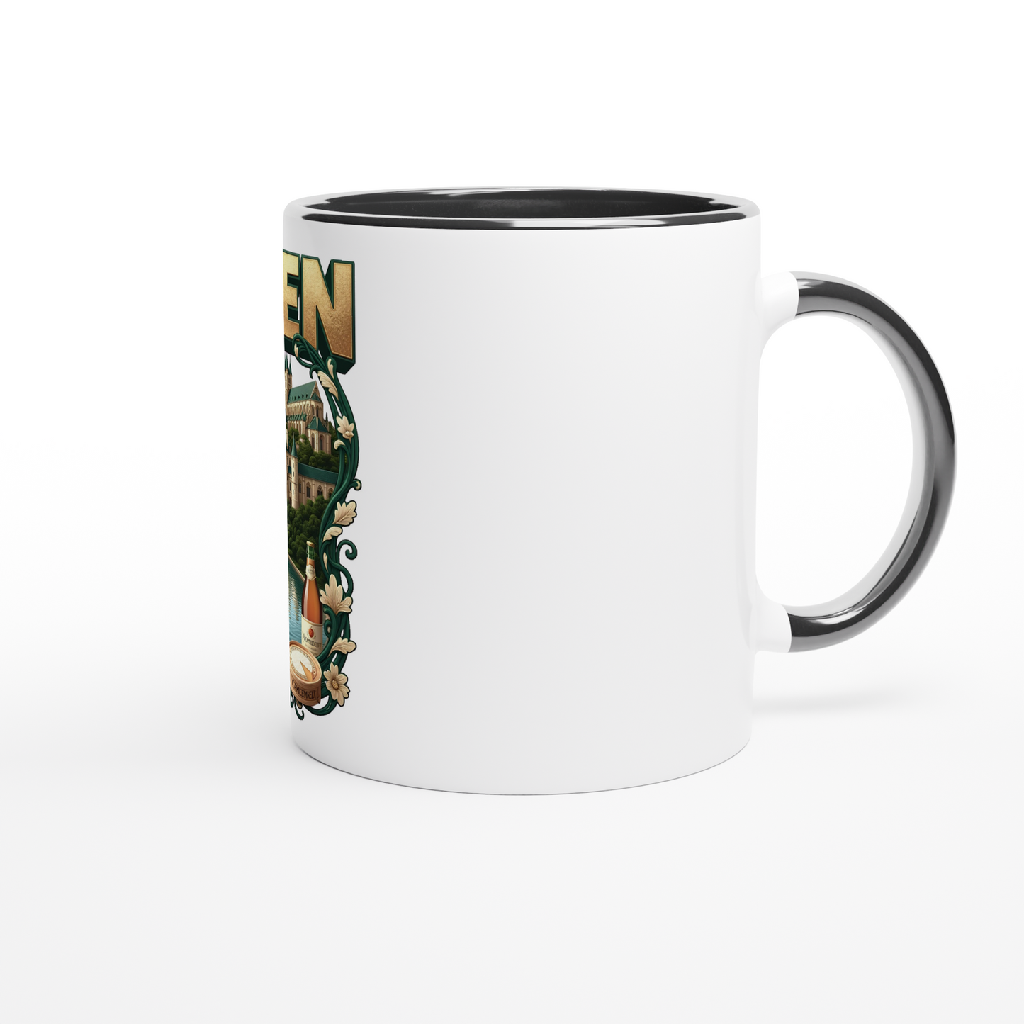 Mug en céramique Caen ville de France  de 325 ml (11 oz)