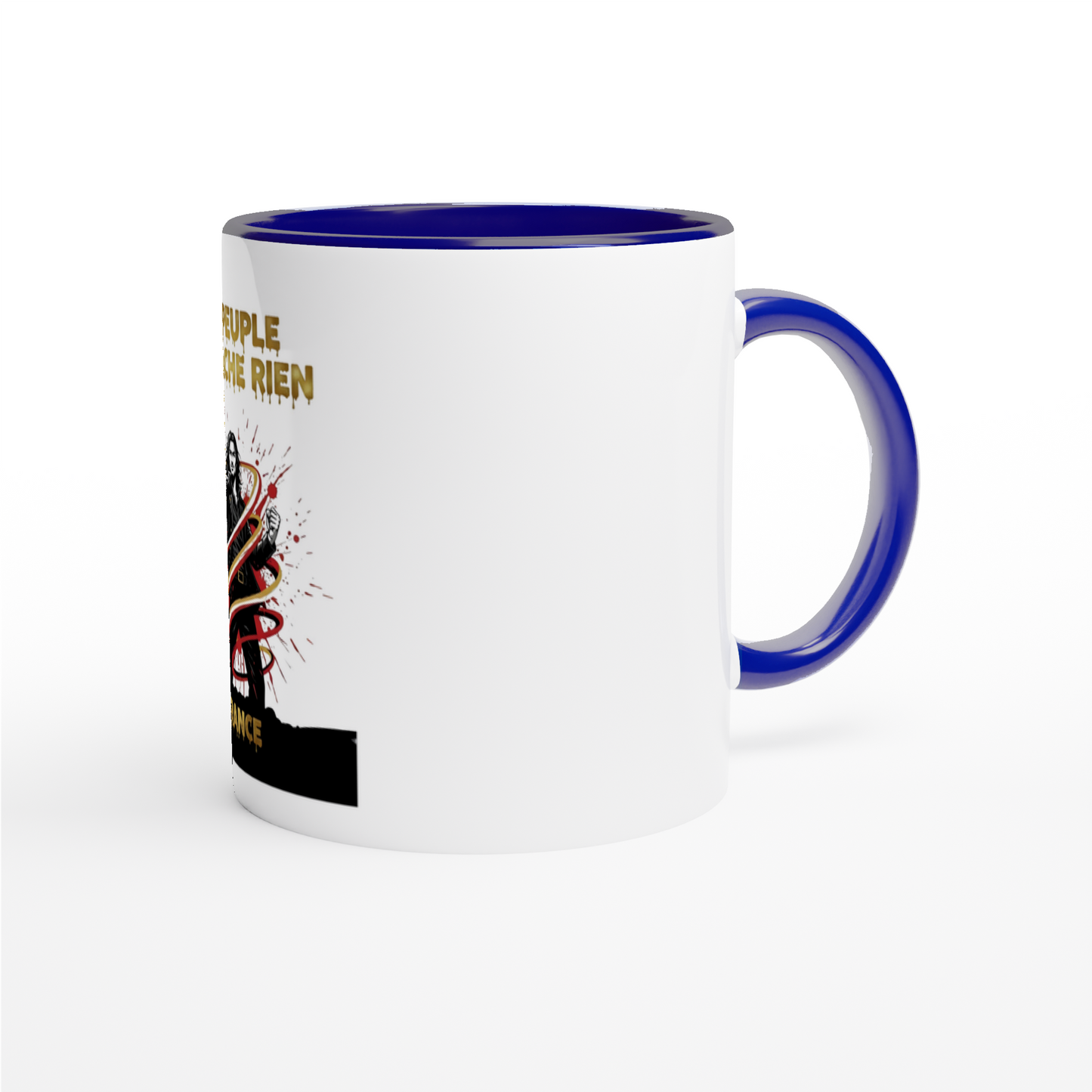 Mug en céramique le peuple lâche rien de 325 ml (11 oz)