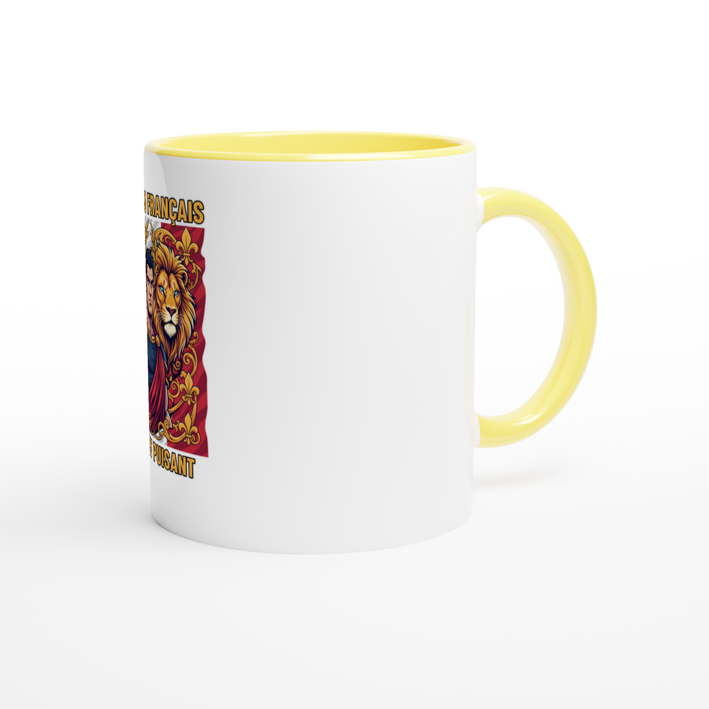 Mug en céramique   lion fort   de 325 ml (11 oz)