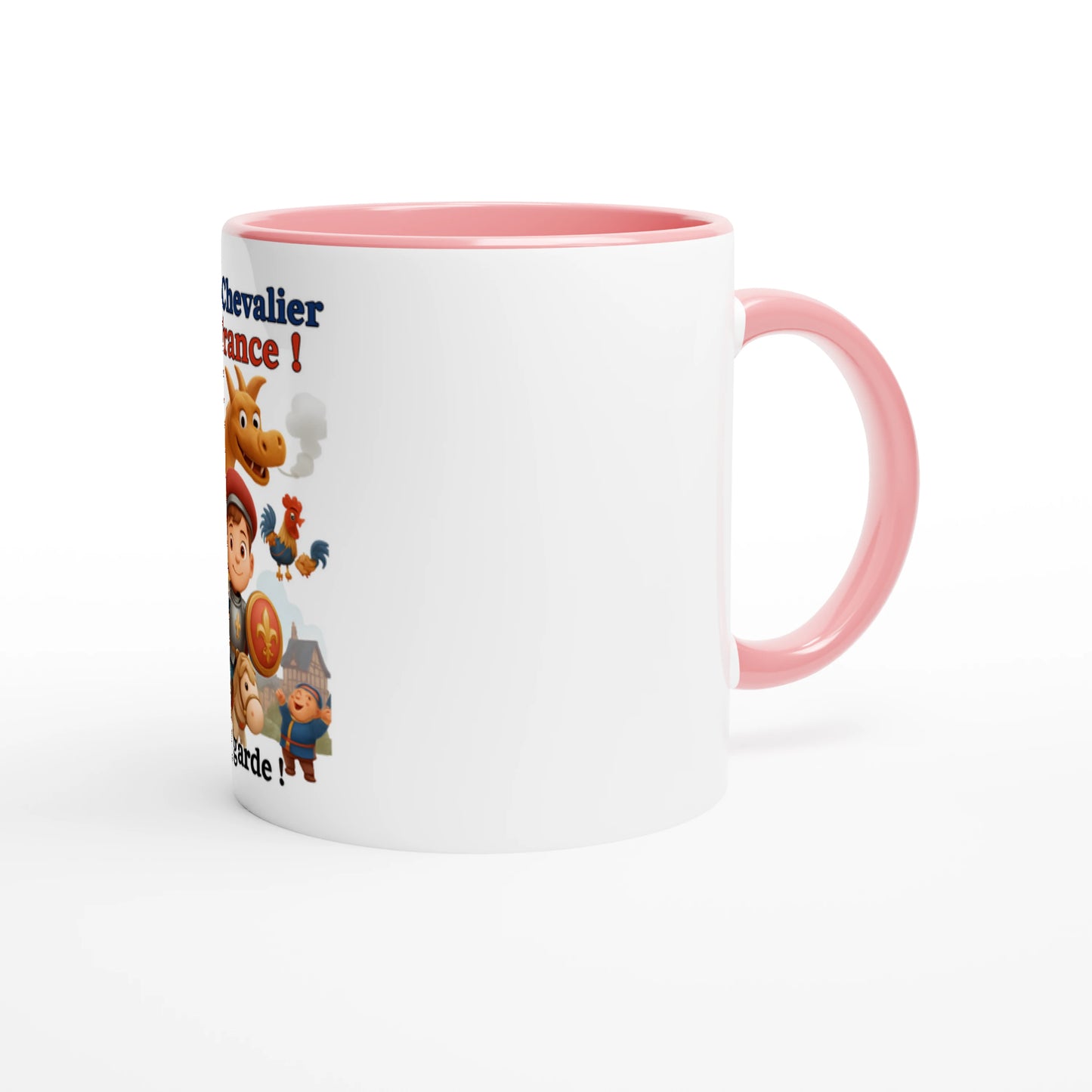 Mug en céramique petit chevalier de France  de 325 ml (11 oz)