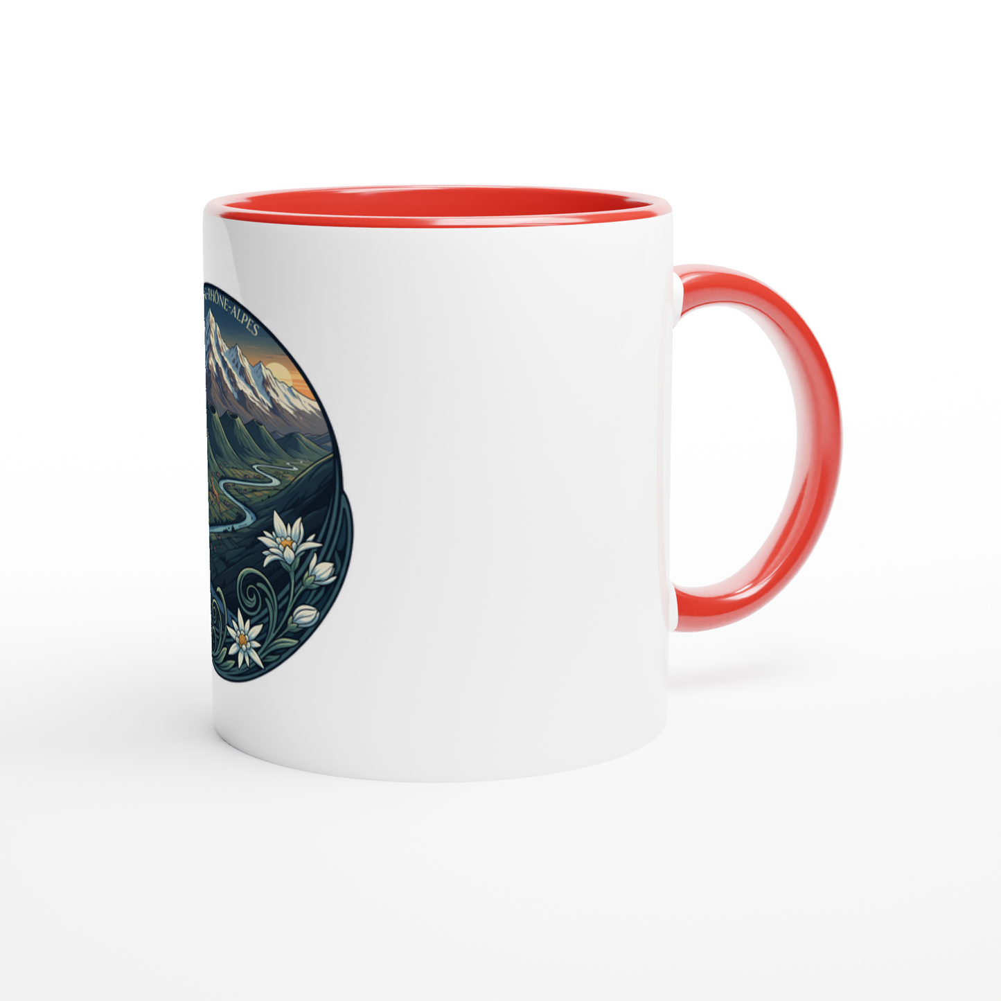 - Mug en céramiquee auvergne- Rhône- alpes  de 325 ml (11 oz)