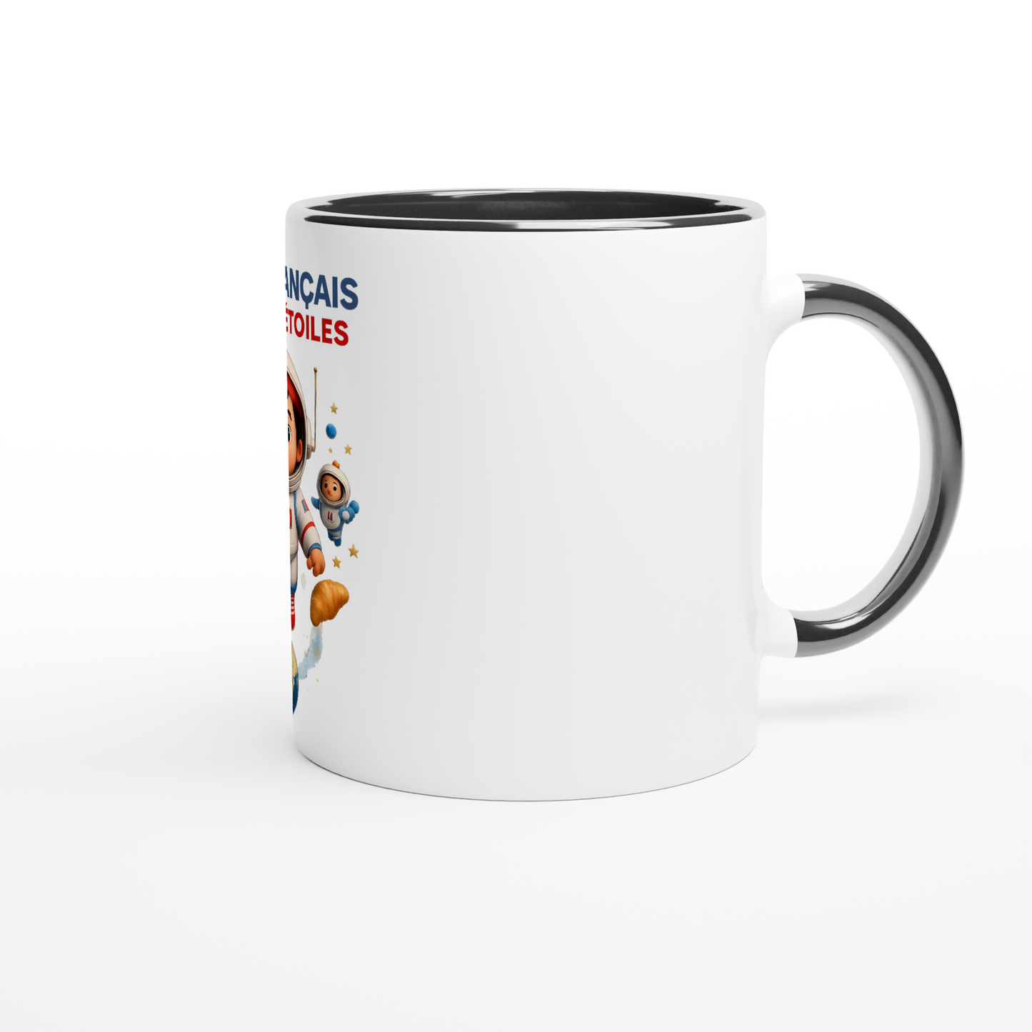 Mug en céramique petit Français dans les étoiles  de 325 ml (11 oz)