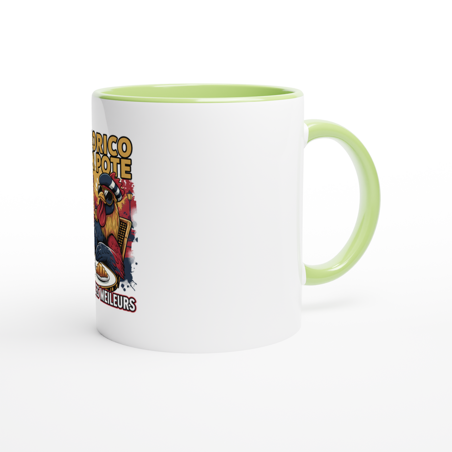 Mug en céramique  cocorico on est les meilleurs de 325 ml (11 oz)