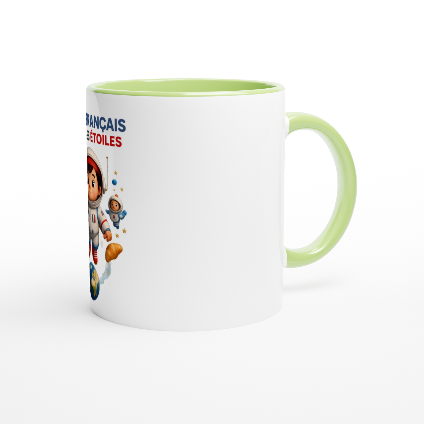 Mug en céramique petit Français dans les étoiles  de 325 ml (11 oz)