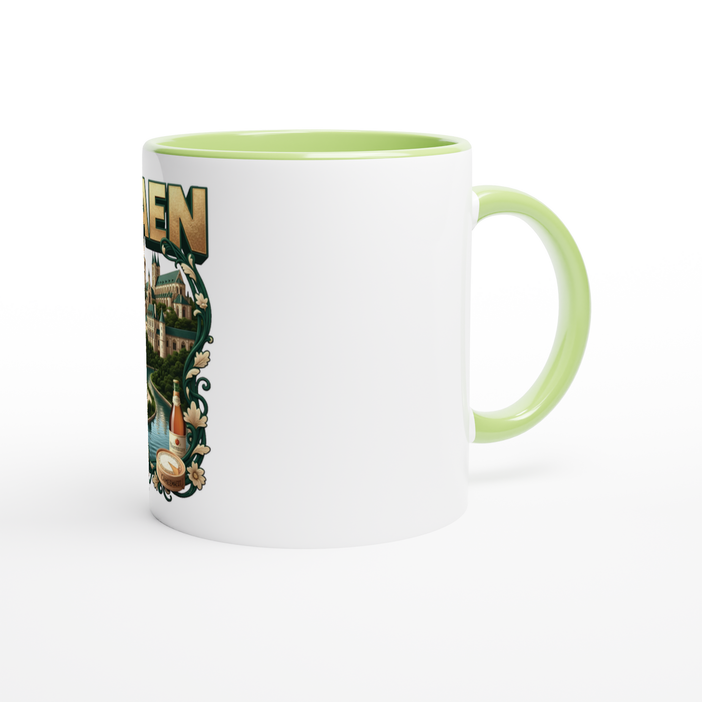 Mug en céramique Caen ville de France  de 325 ml (11 oz)