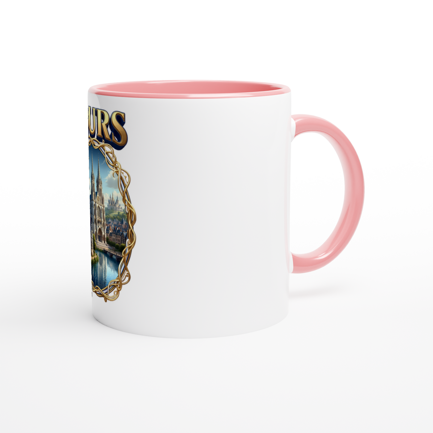 Mug en céramique Tours ville de France de 325 ml (11 oz)
