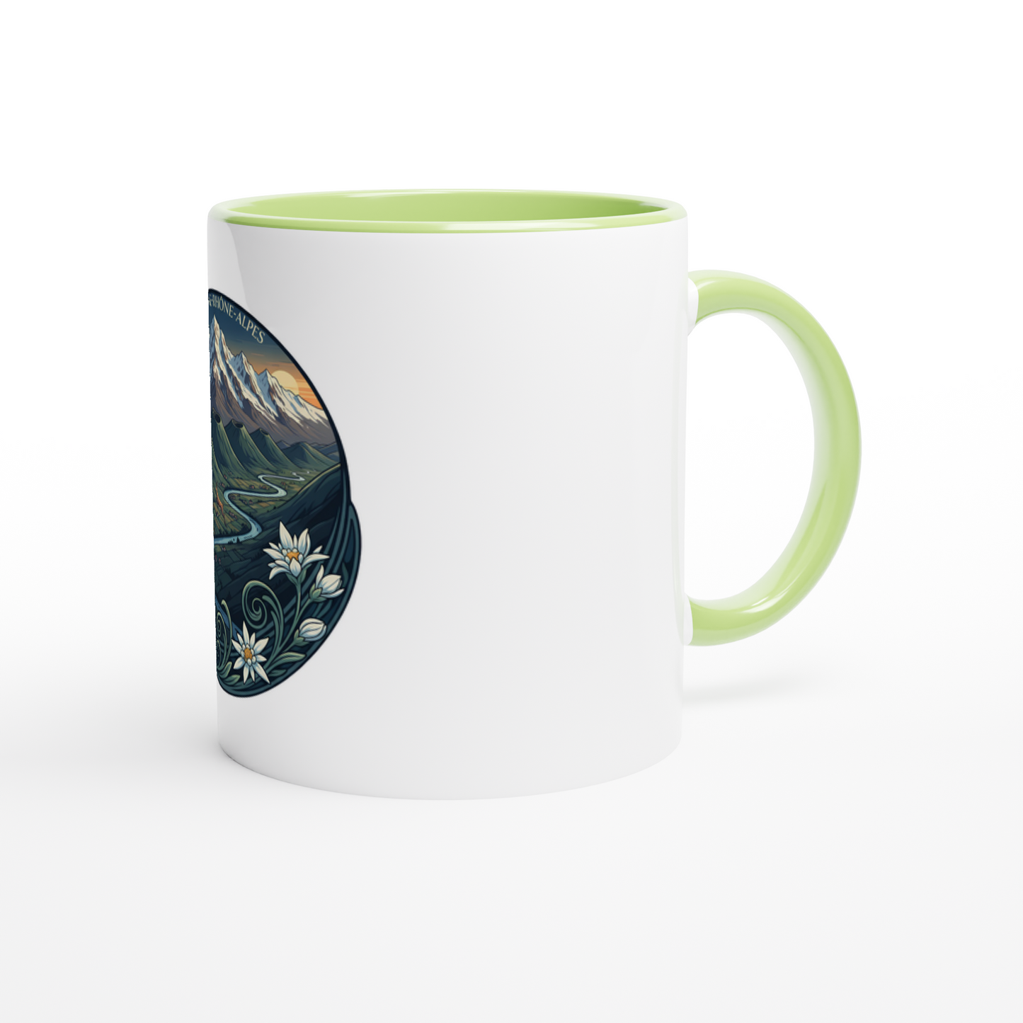 - Mug en céramiquee auvergne- Rhône- alpes  de 325 ml (11 oz)