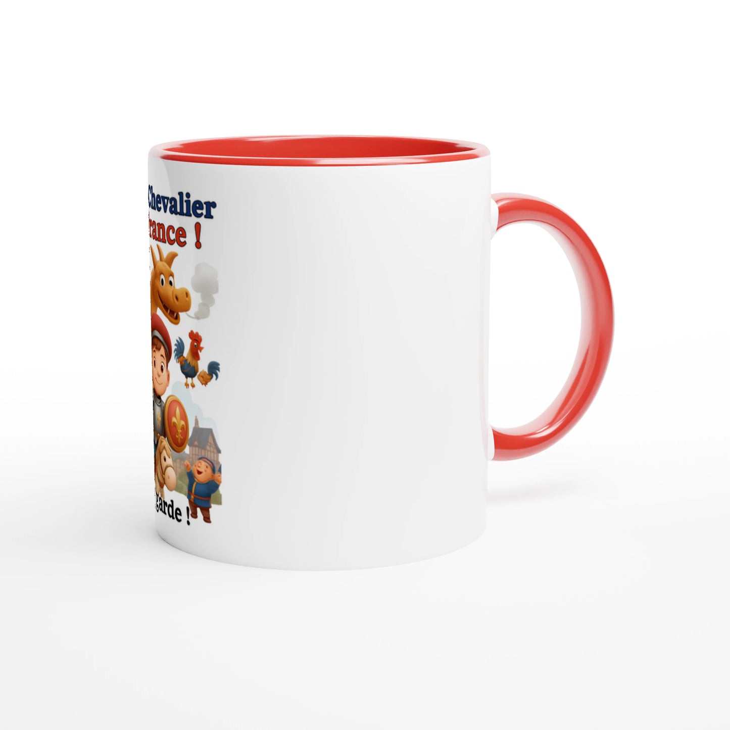 Mug en céramique petit chevalier de France  de 325 ml (11 oz)