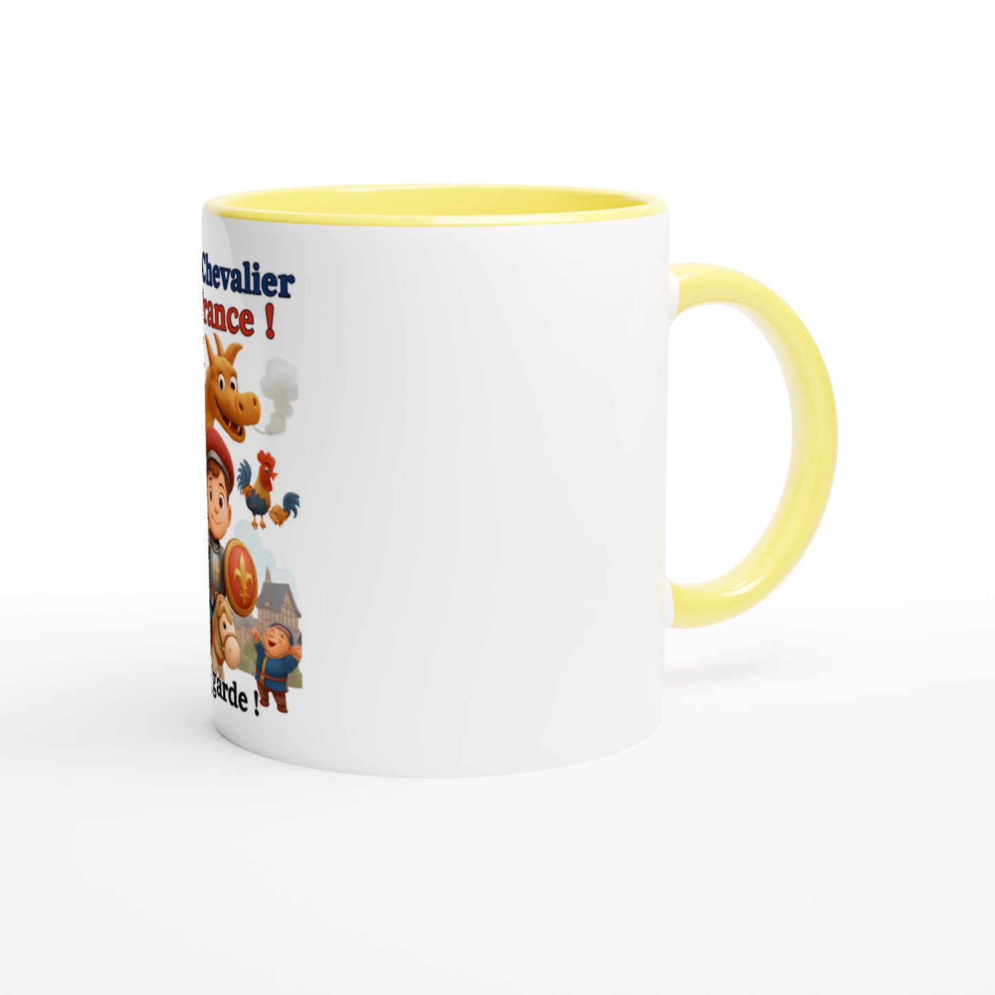 Mug en céramique petit chevalier de France  de 325 ml (11 oz)