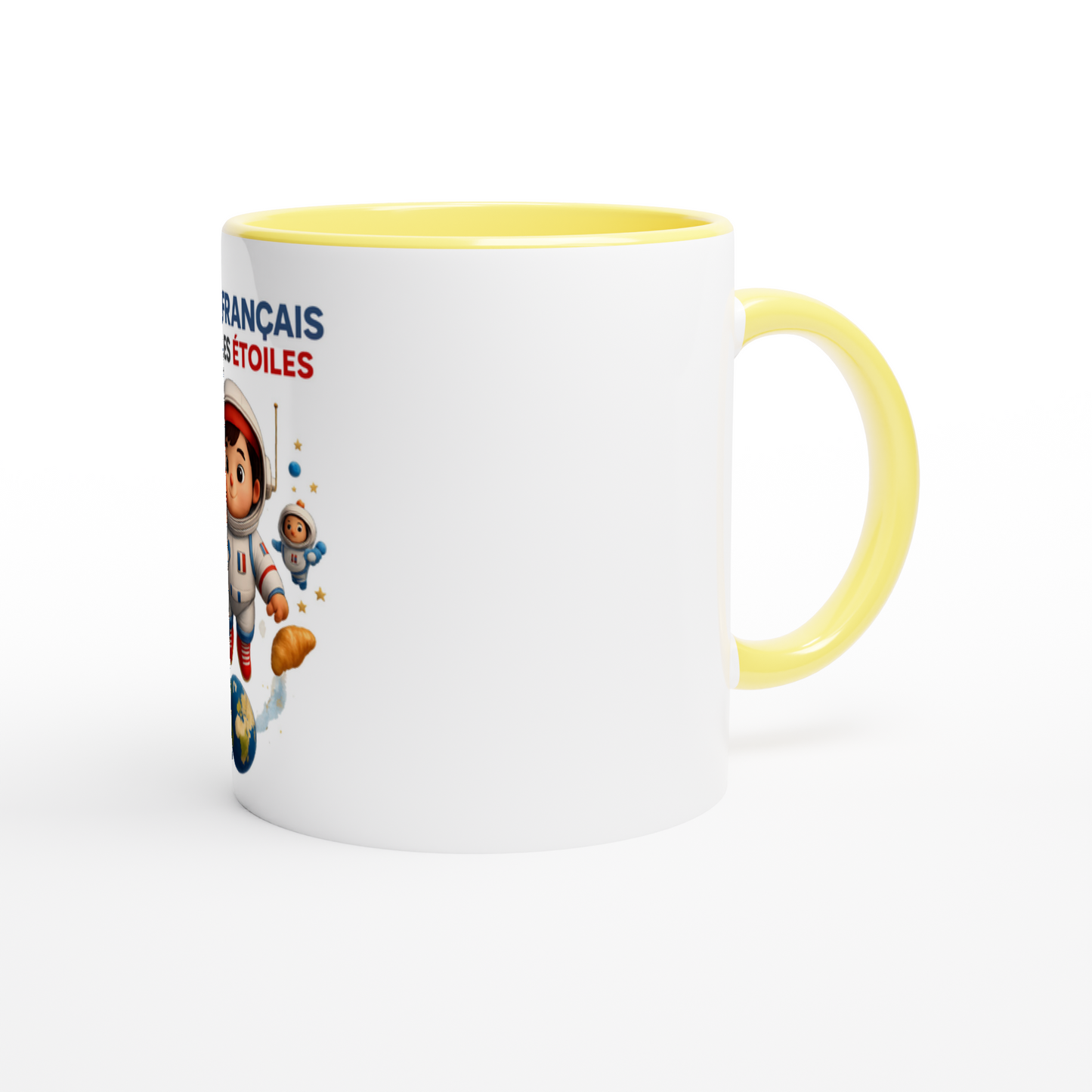 Mug en céramique petit Français dans les étoiles  de 325 ml (11 oz)