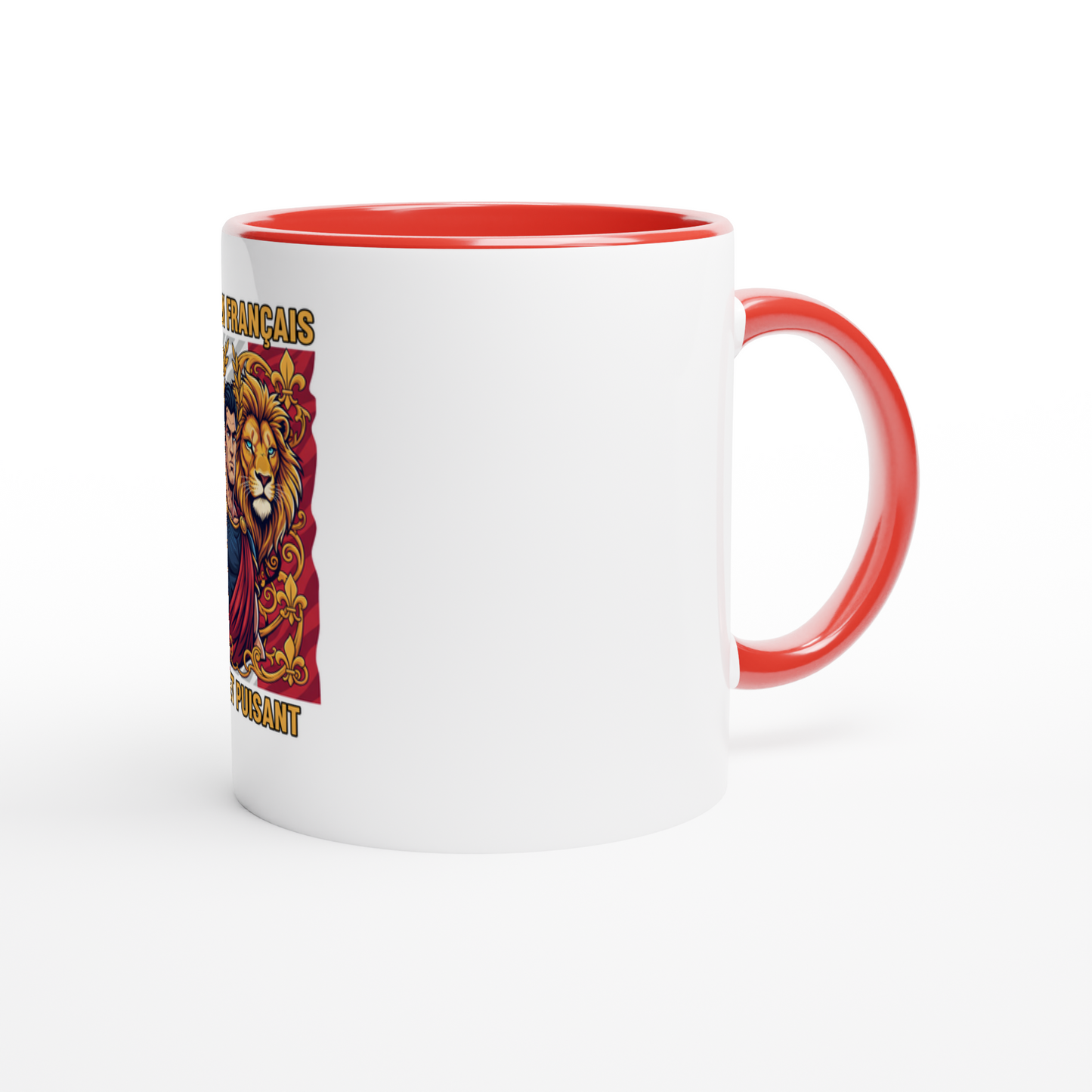 Mug en céramique   lion fort   de 325 ml (11 oz)