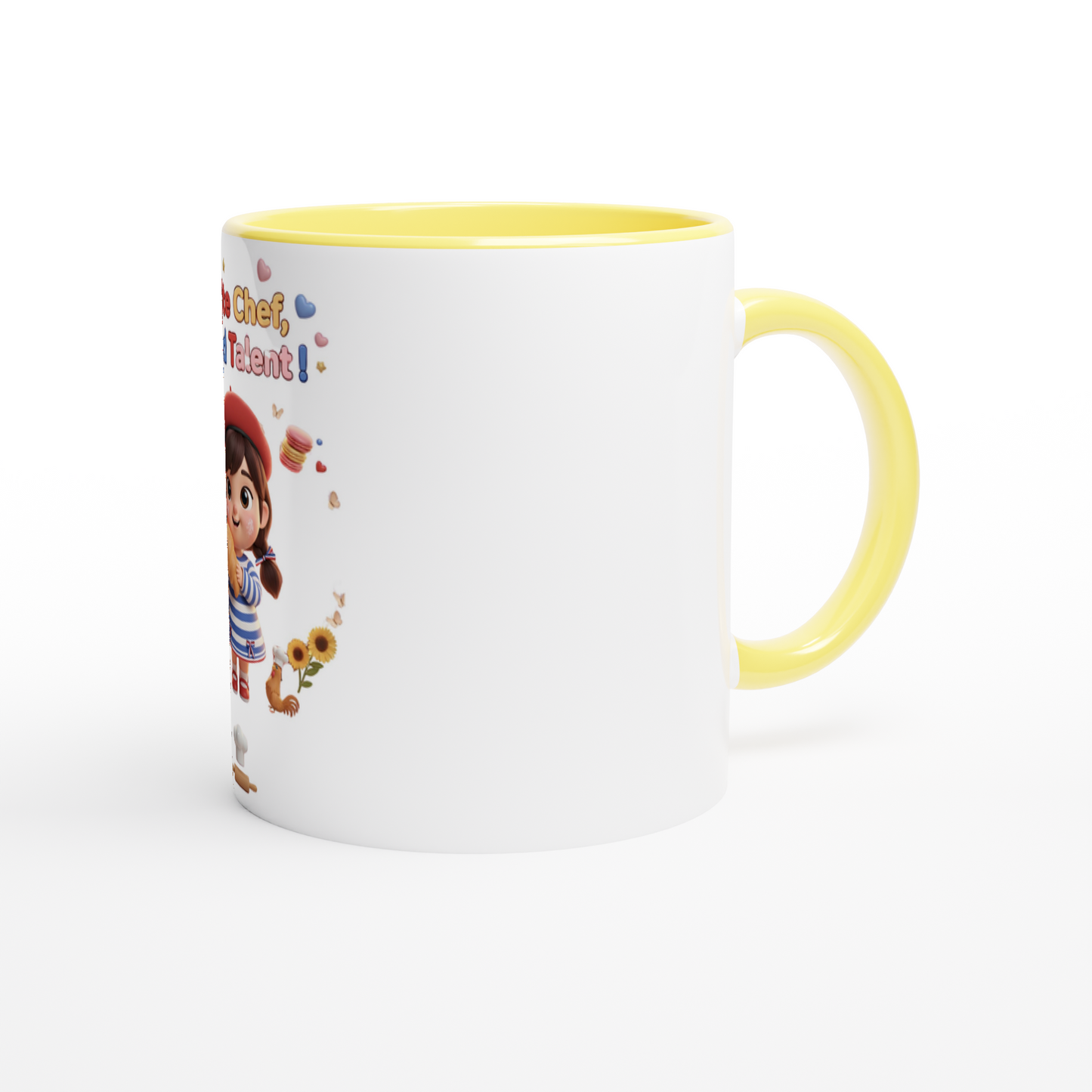 Mug en céramique petite chef grand talent  de 325 ml (11 oz)