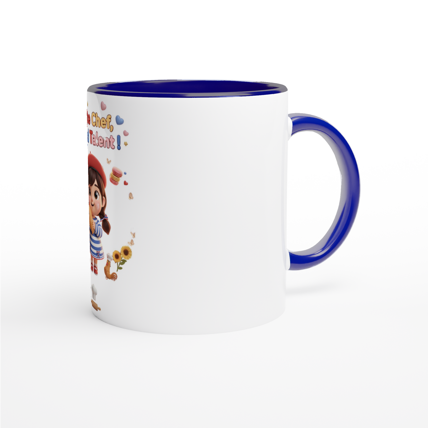 Mug en céramique petite chef grand talent  de 325 ml (11 oz)