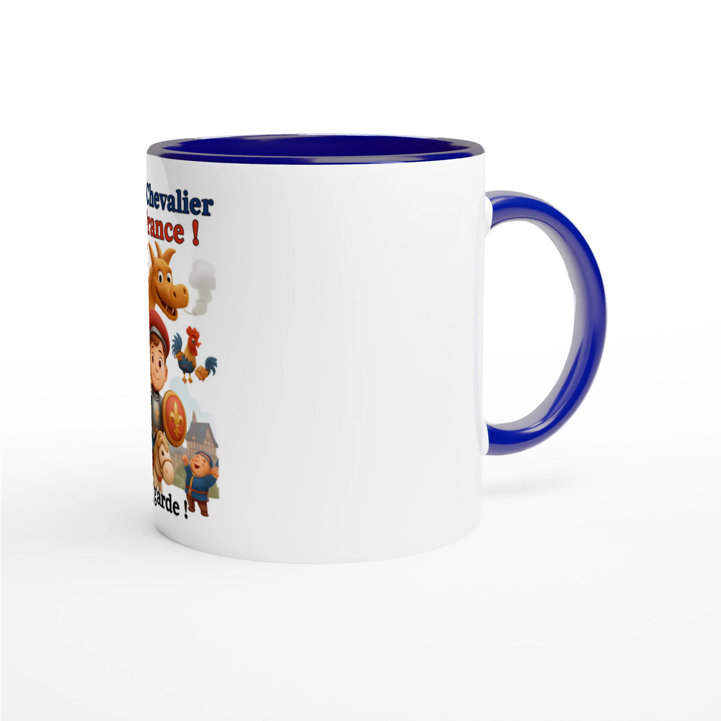 Mug en céramique petit chevalier de France  de 325 ml (11 oz)