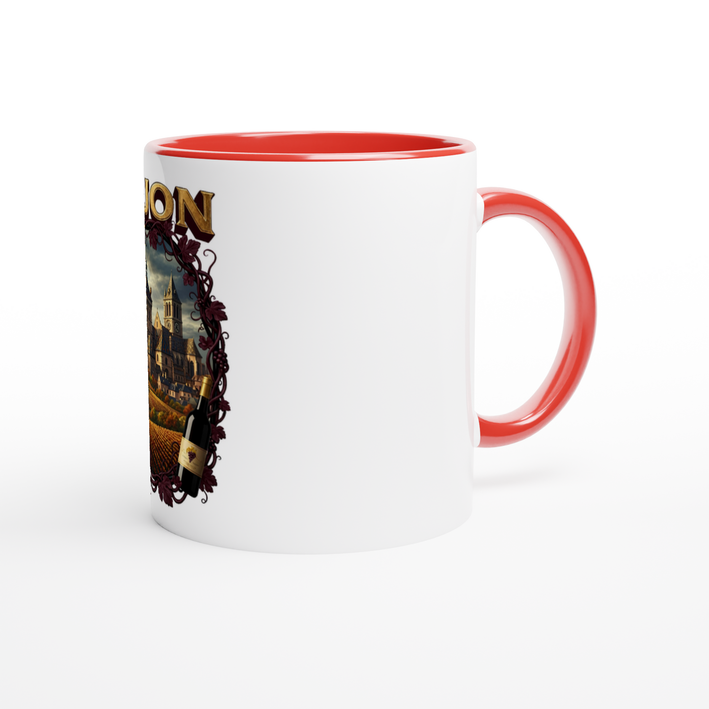 Mug en céramique Dijon ville de France   de 325 ml (11 oz)
