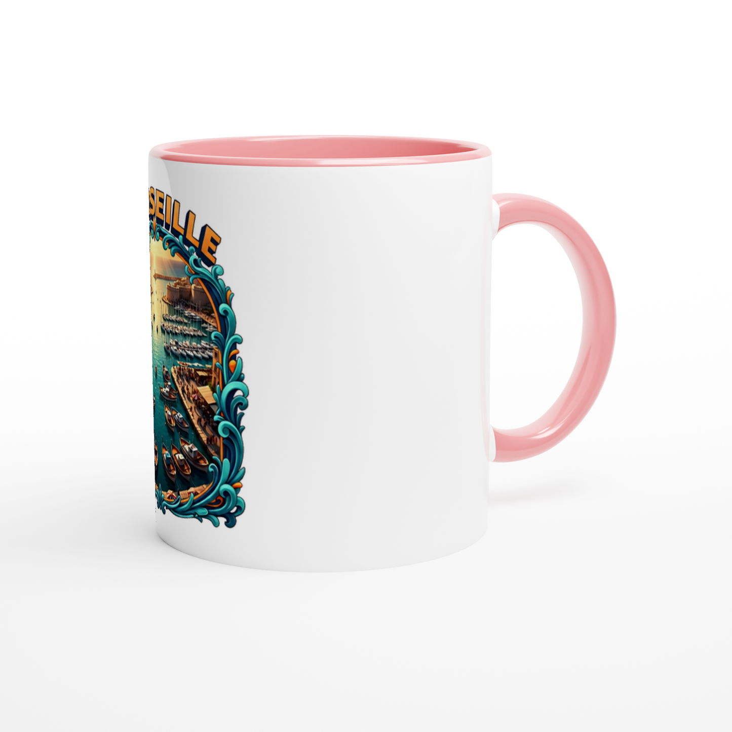 Mug en céramique des villes de France   Marseille  de 325 ml (11 oz)