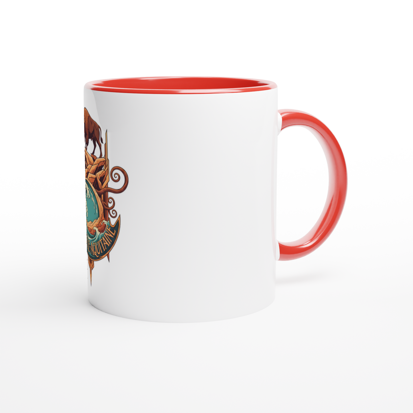 Mug en céramique nouvelle aquitaine   de 325 ml (11 oz)