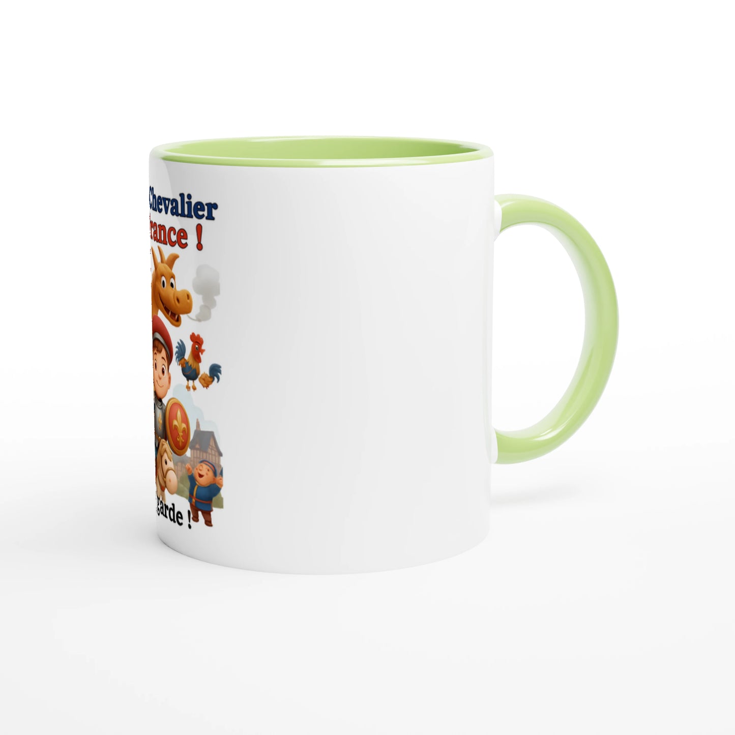 Mug en céramique petit chevalier de France  de 325 ml (11 oz)