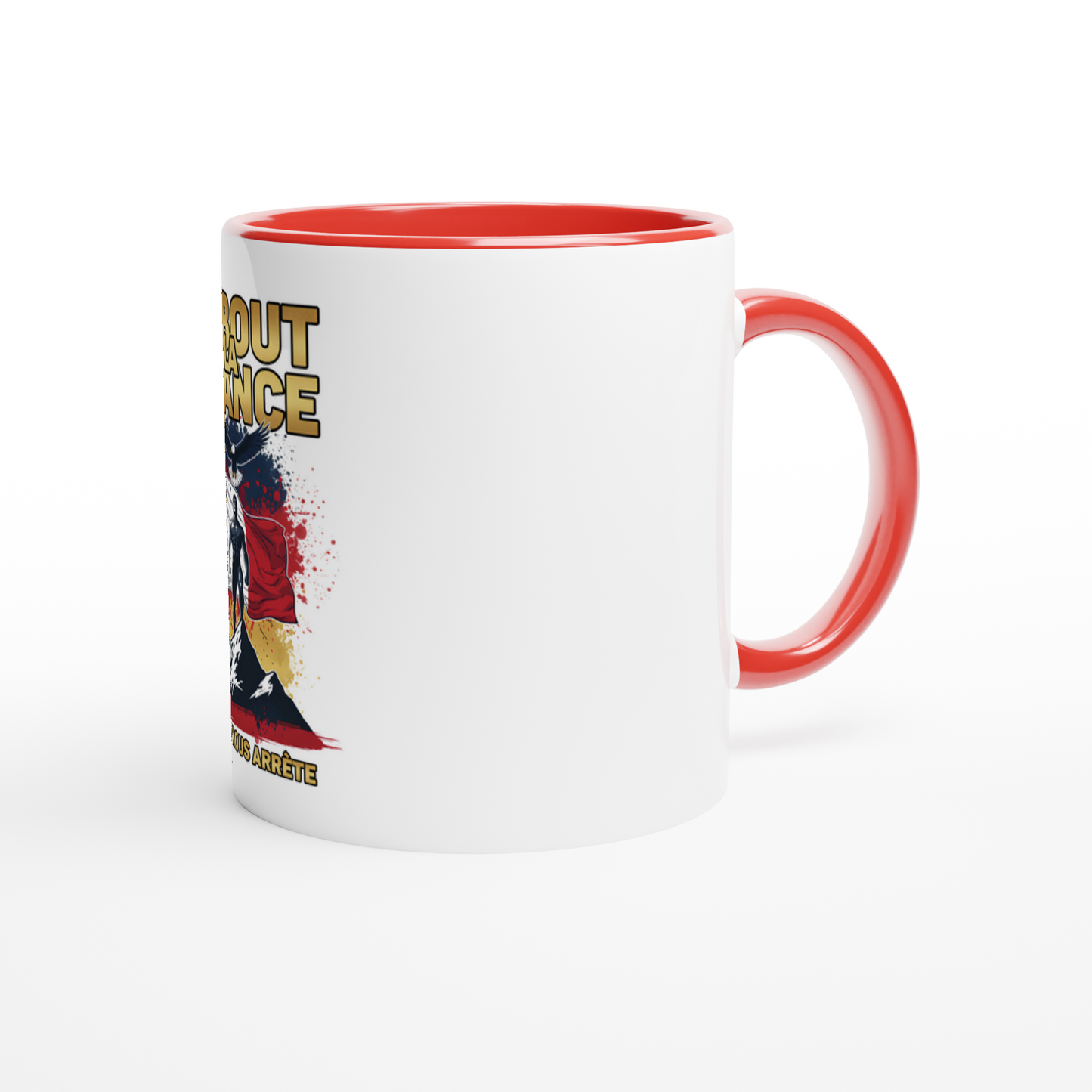 Mug en céramique debout la France  de 325 ml (11 oz)