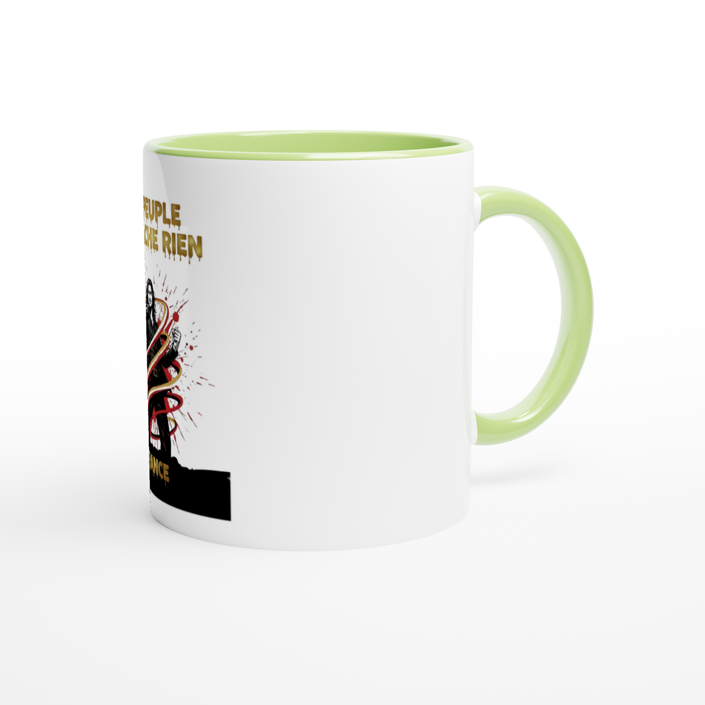 Mug en céramique le peuple lâche rien de 325 ml (11 oz)