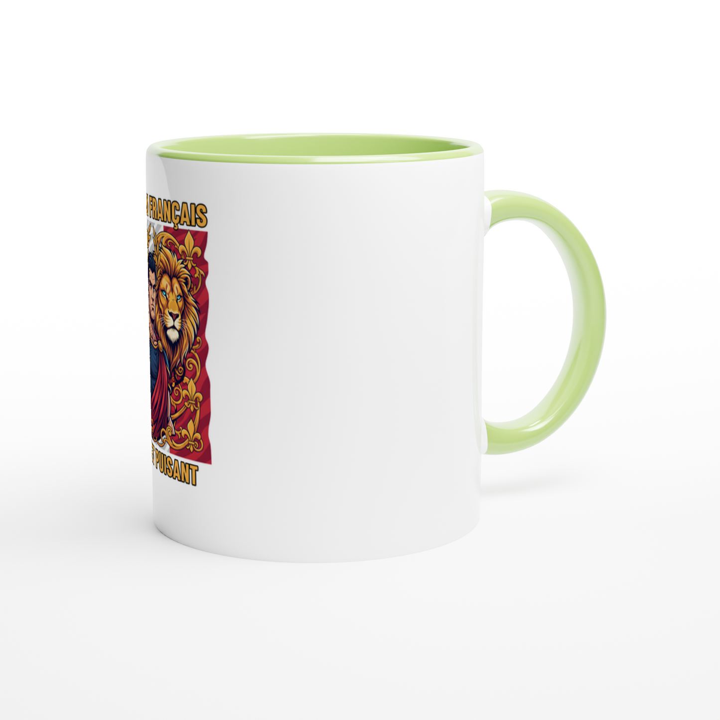 Mug en céramique   lion fort   de 325 ml (11 oz)