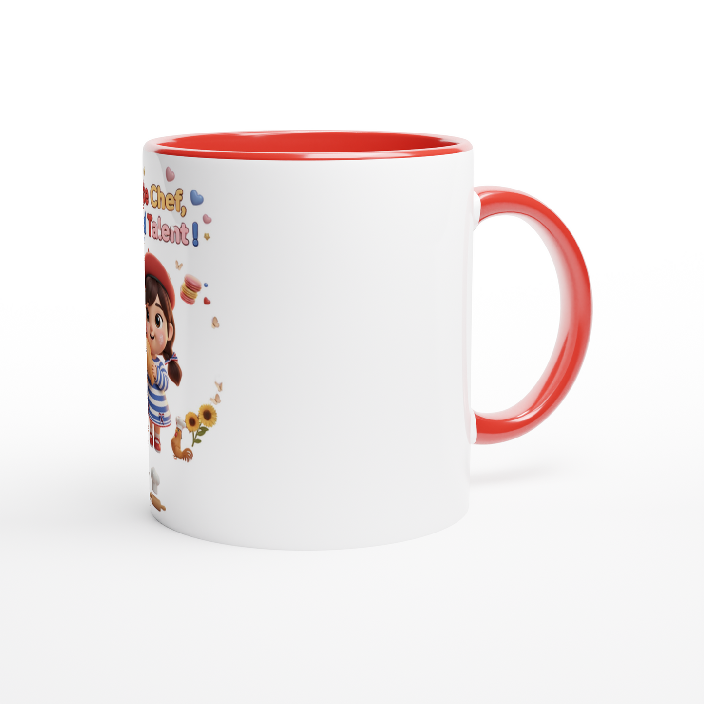 Mug en céramique petite chef grand talent  de 325 ml (11 oz)