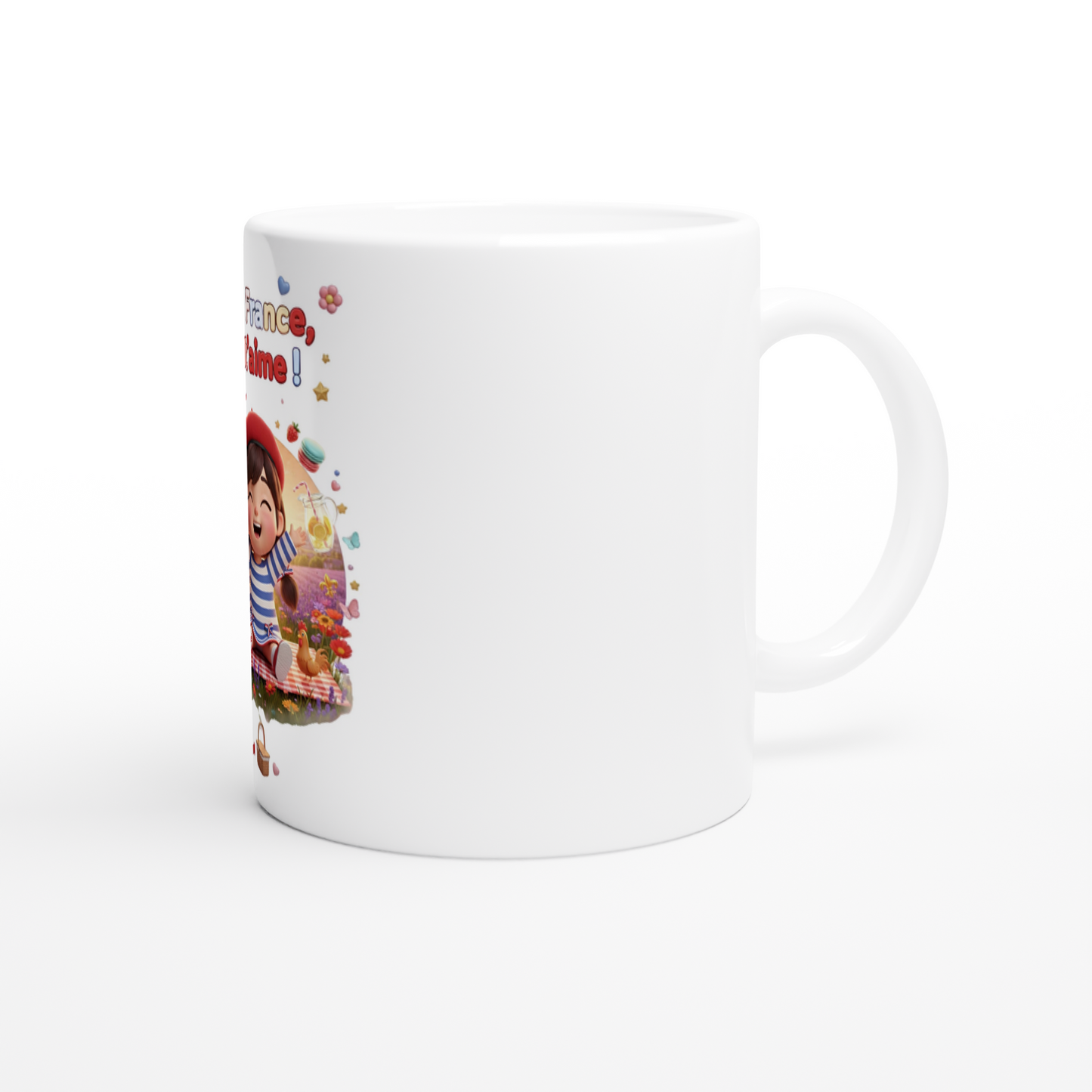 Mug en céramique  ma France je t'aime de 325 ml (11 oz)