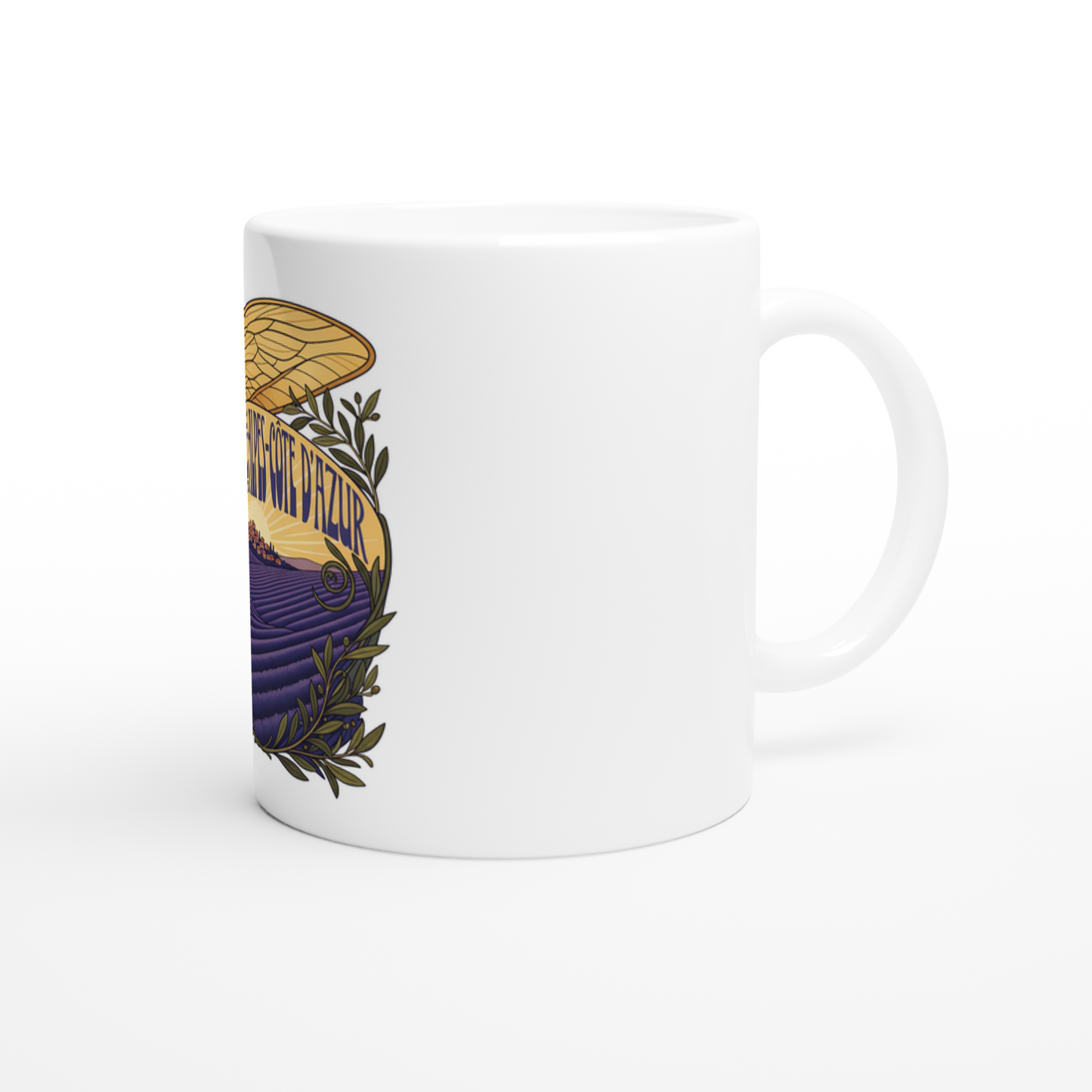 Mug en céramique Provence- alpes- cote- d'azur  de 325 ml (11 oz)
