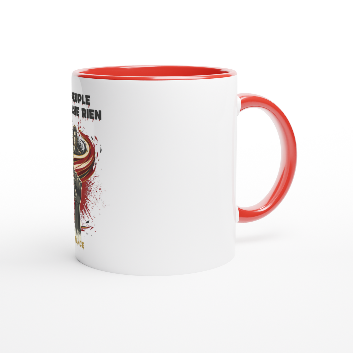 Mug en céramique le peuple lâche rien de 325 ml (11 oz)