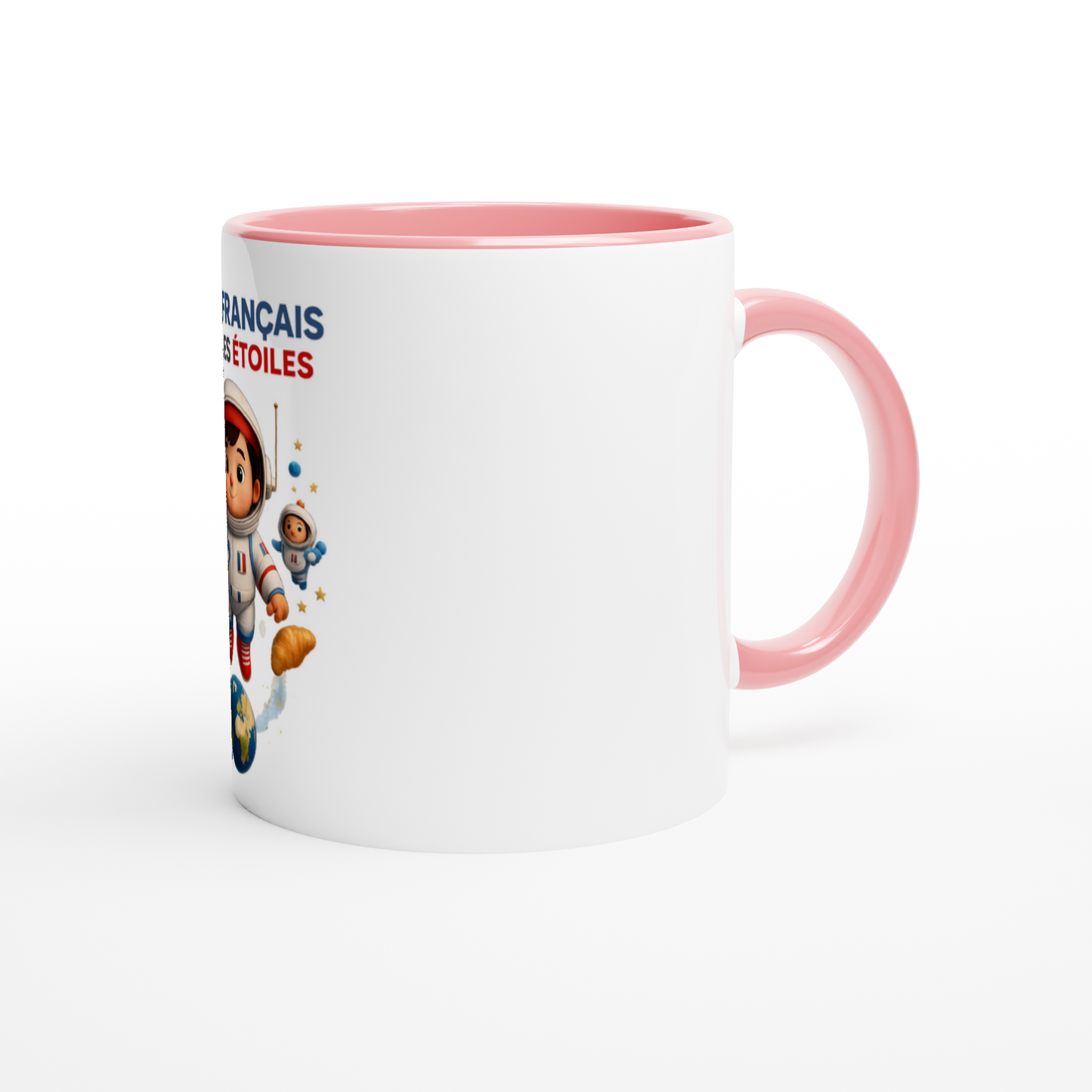 Mug en céramique petit Français dans les étoiles  de 325 ml (11 oz)