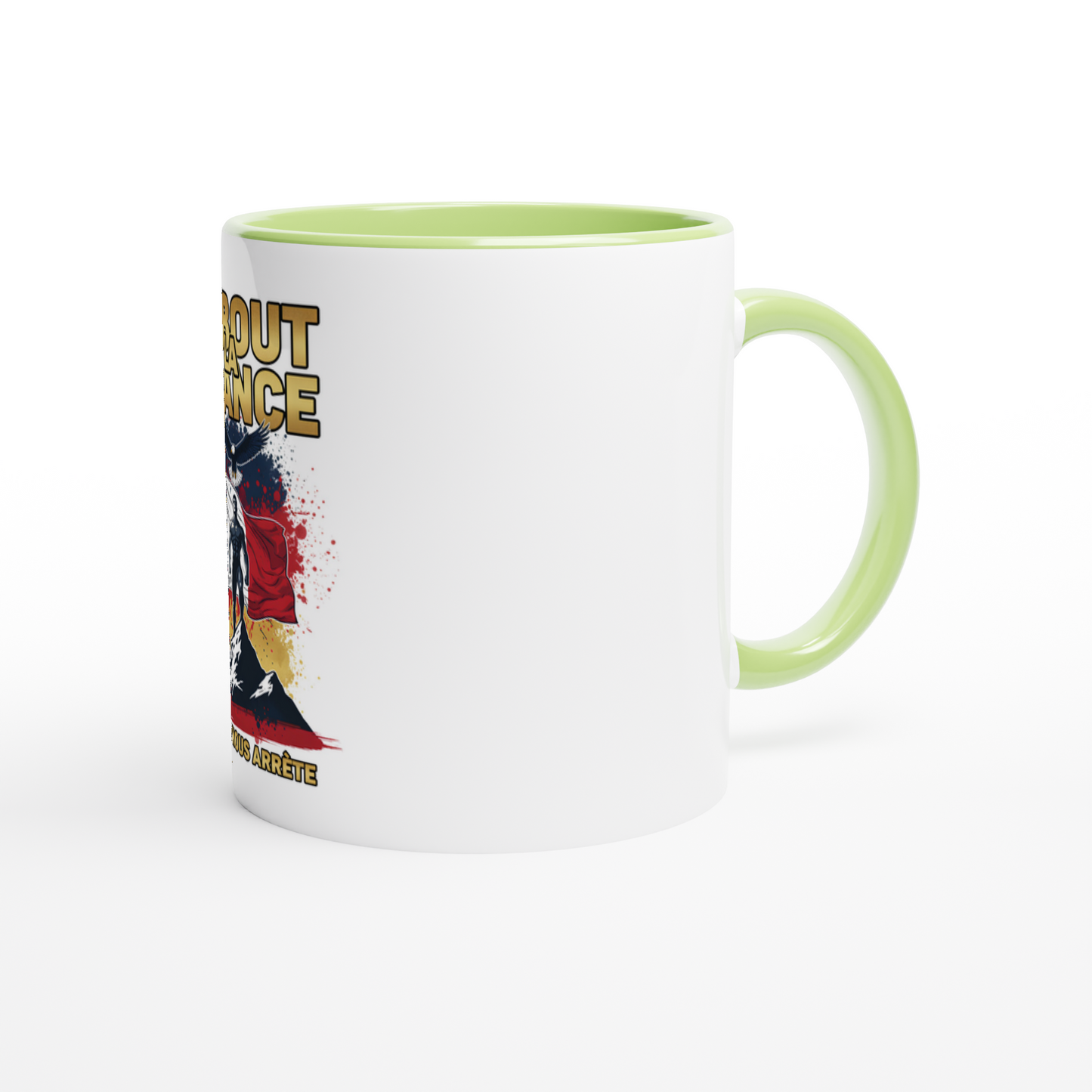 Mug en céramique debout la France  de 325 ml (11 oz)