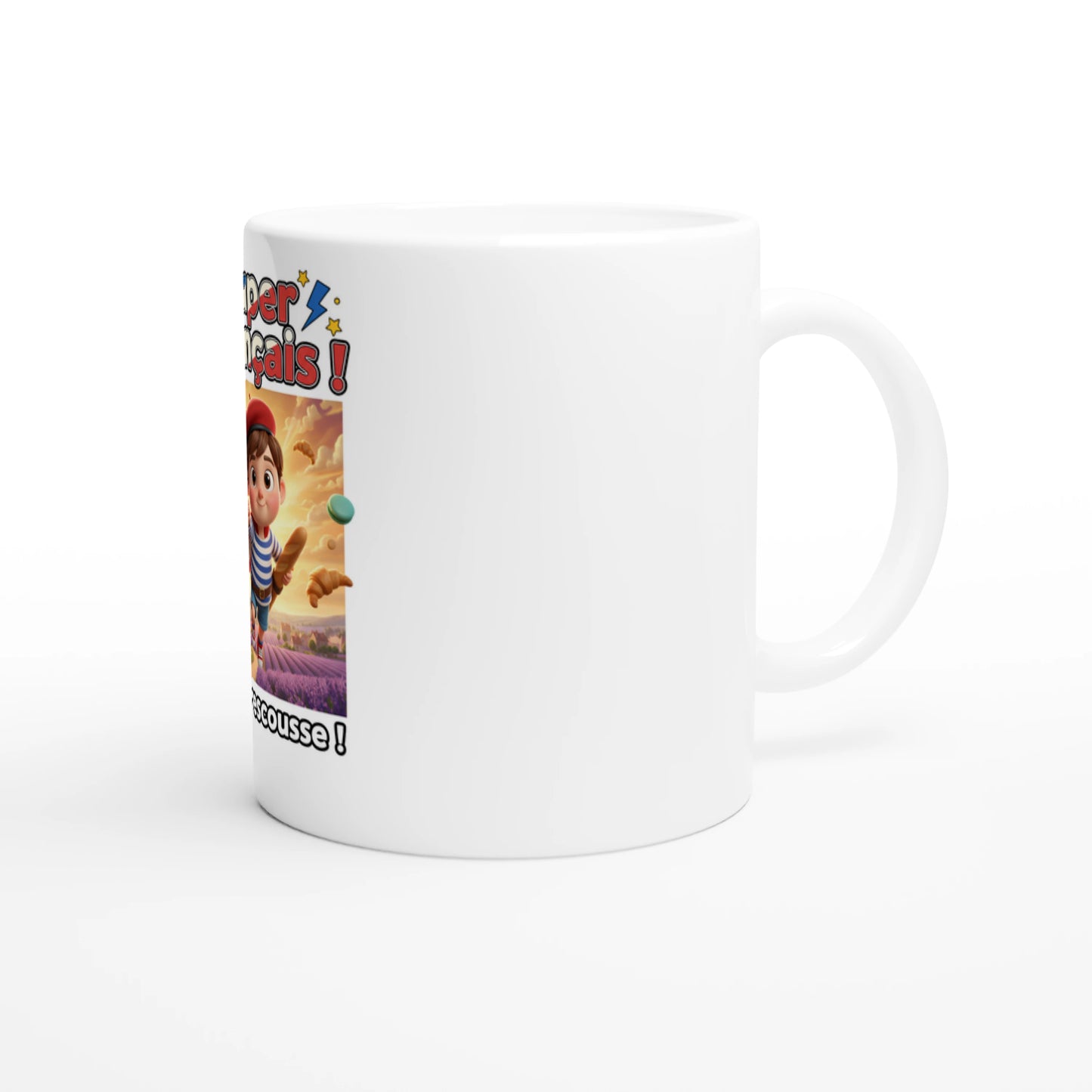 Mug en céramique super Français  de 325 ml (11 oz)