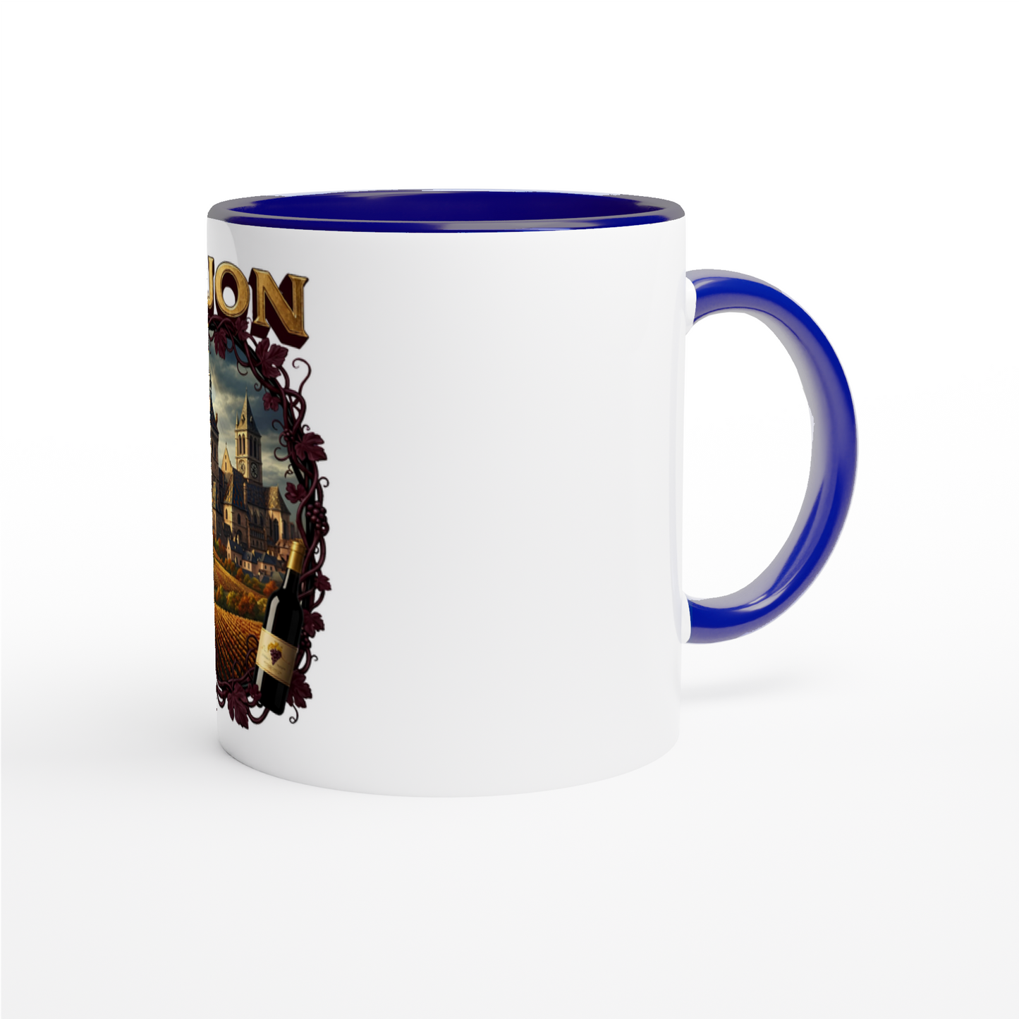 Mug en céramique Dijon ville de France   de 325 ml (11 oz)