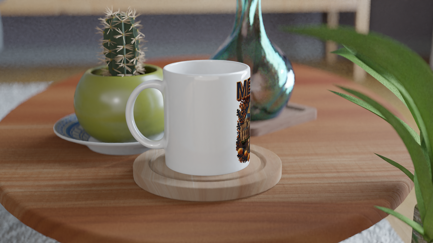 Mug en céramique Metz ville de France  de 325 ml (11 oz)