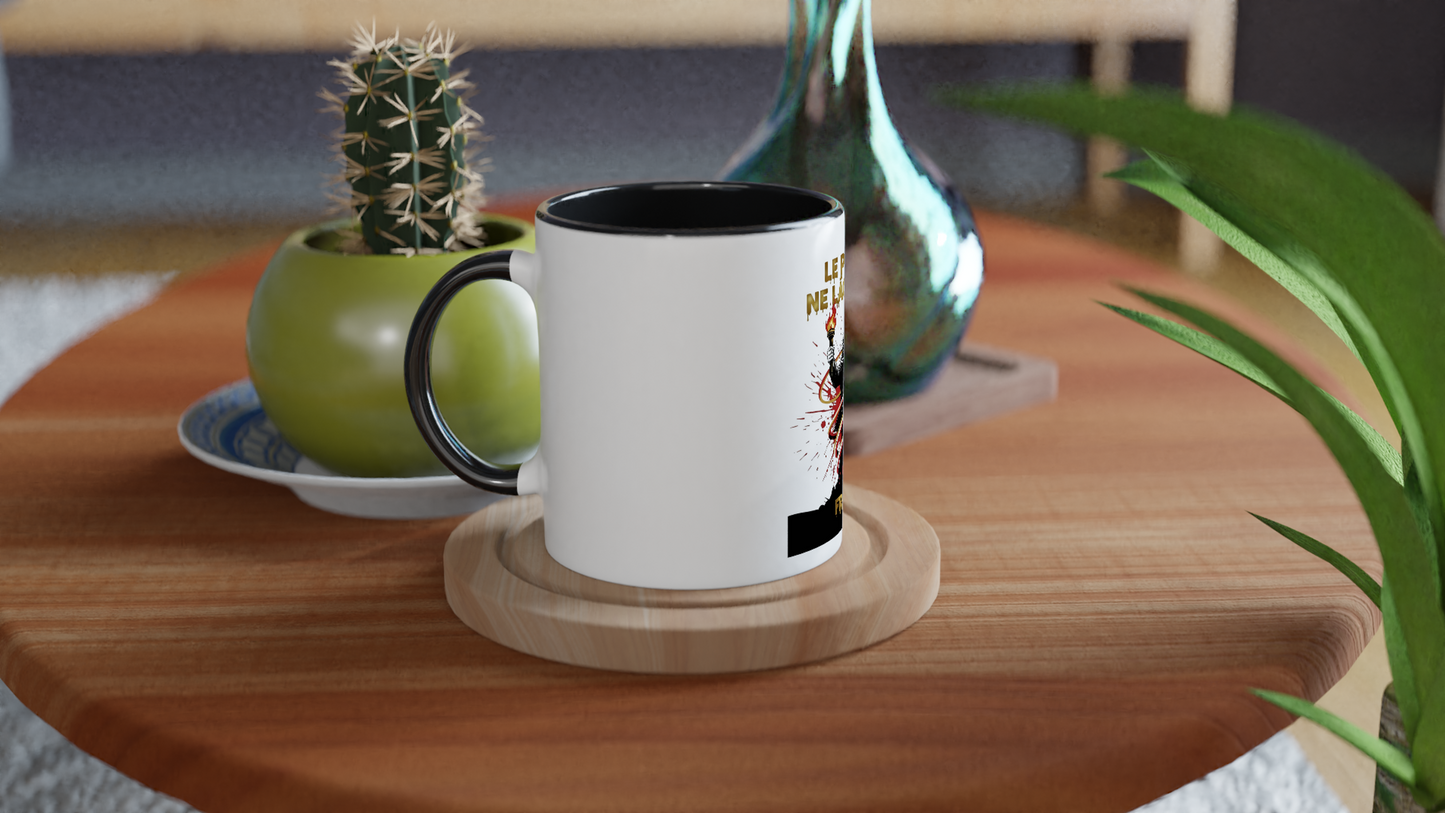 Mug en céramique le peuple lâche rien de 325 ml (11 oz)