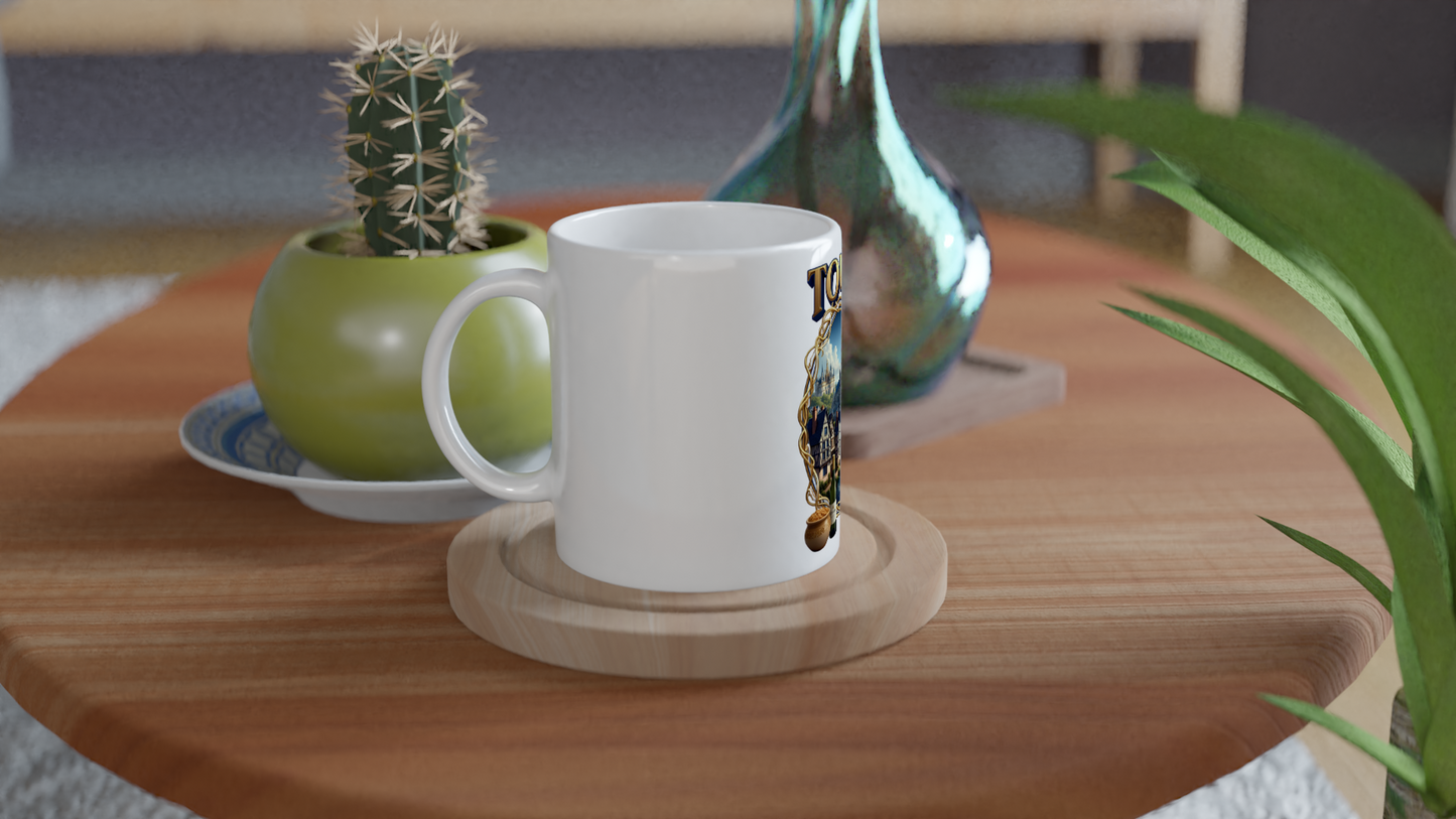 Mug en céramique Tours ville de France de 325 ml (11 oz)