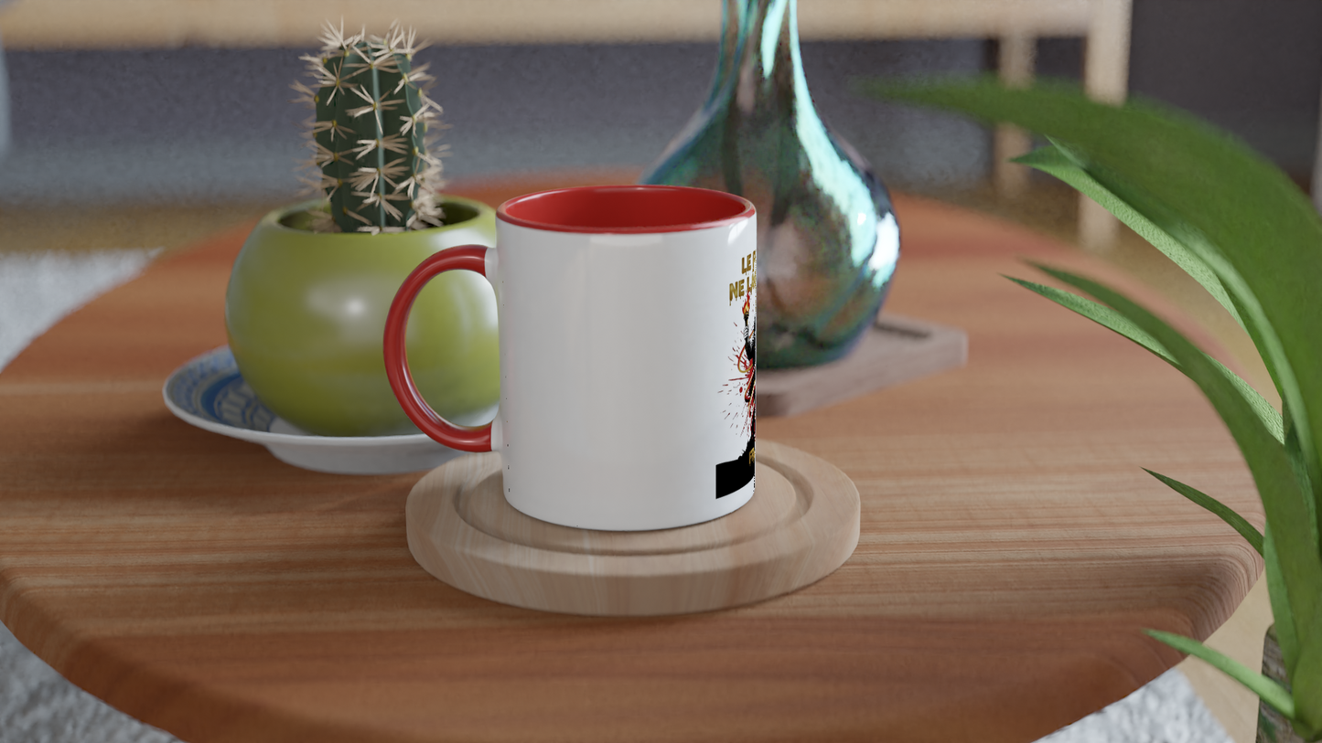 Mug en céramique le peuple lâche rien de 325 ml (11 oz)
