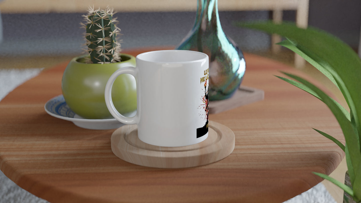 Mug en céramique le peuple lâche rien de 325 ml (11 oz)