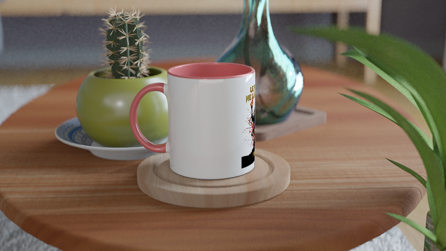 Mug en céramique le peuple lâche rien de 325 ml (11 oz)