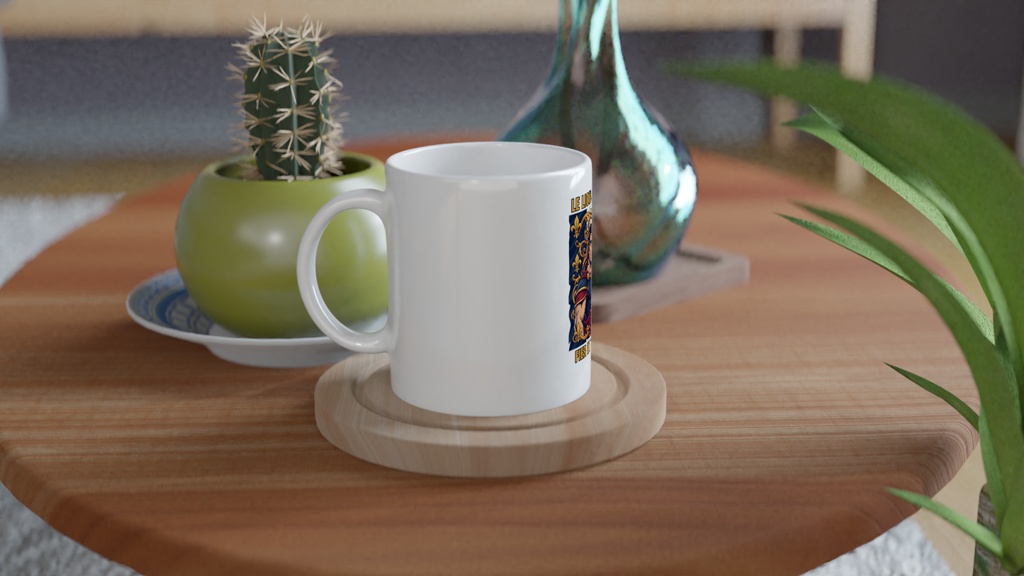 Mug en céramique   lion fort   de 325 ml (11 oz)