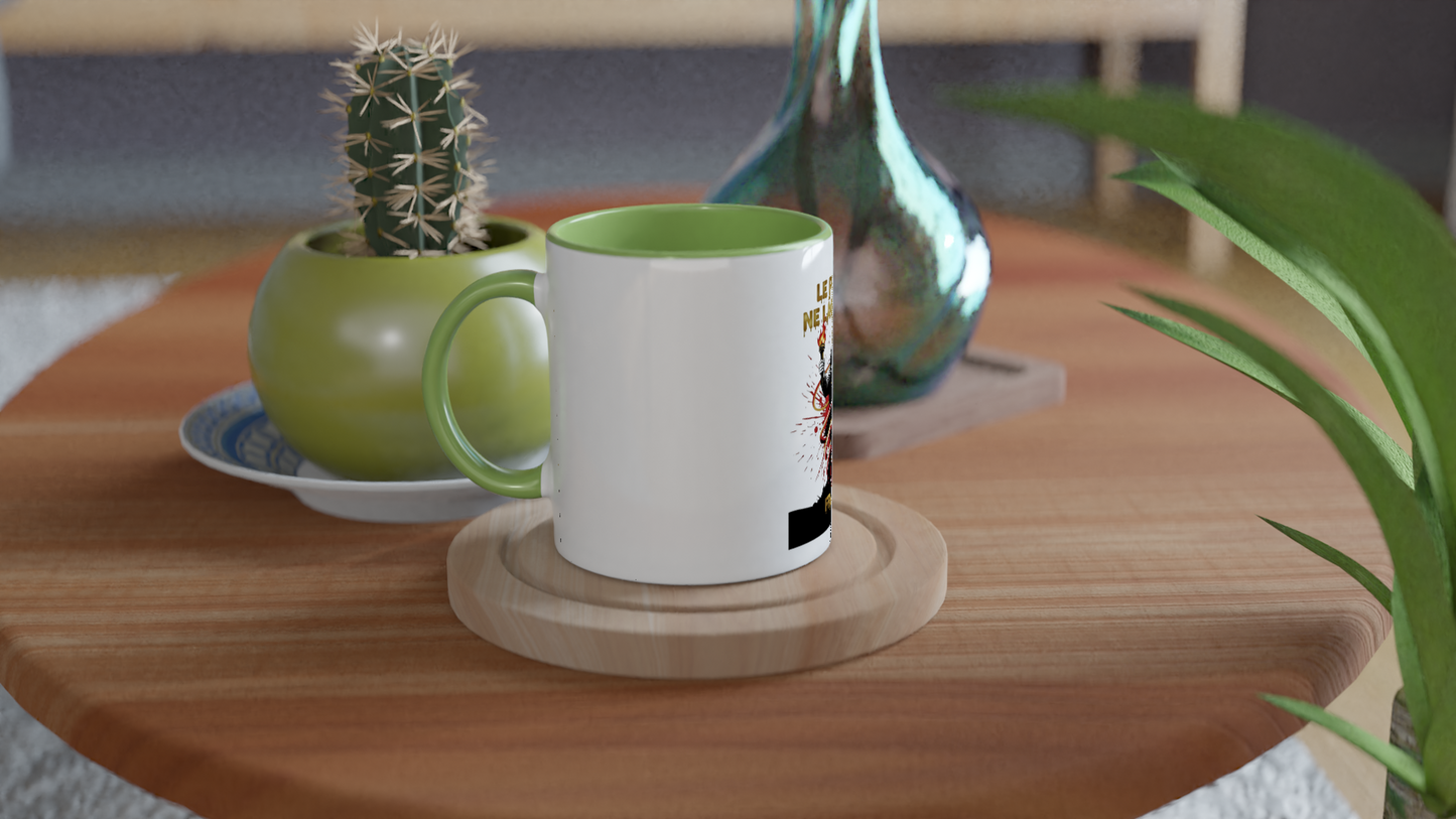 Mug en céramique le peuple lâche rien de 325 ml (11 oz)