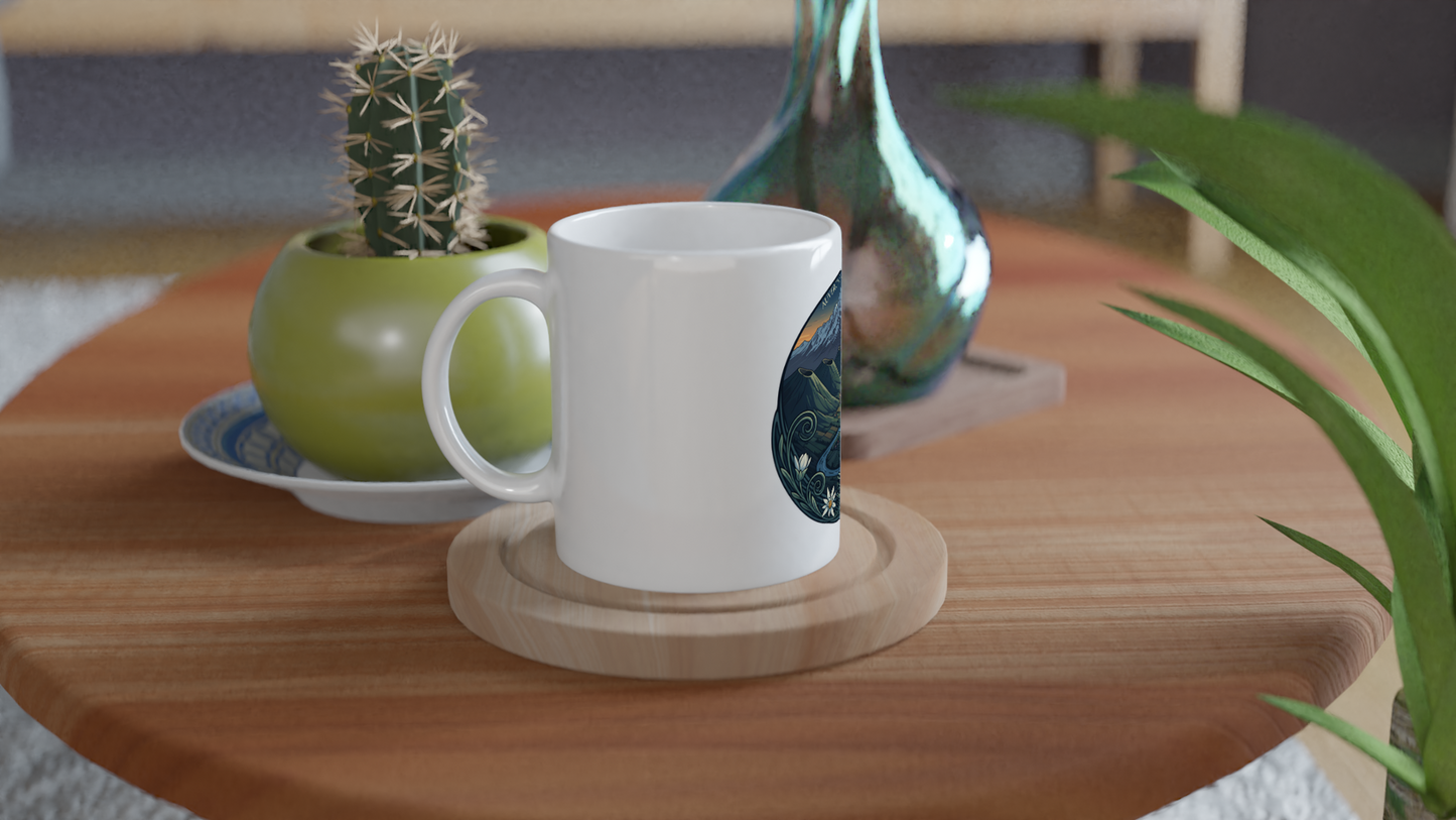 - Mug en céramiquee auvergne- Rhône- alpes  de 325 ml (11 oz)