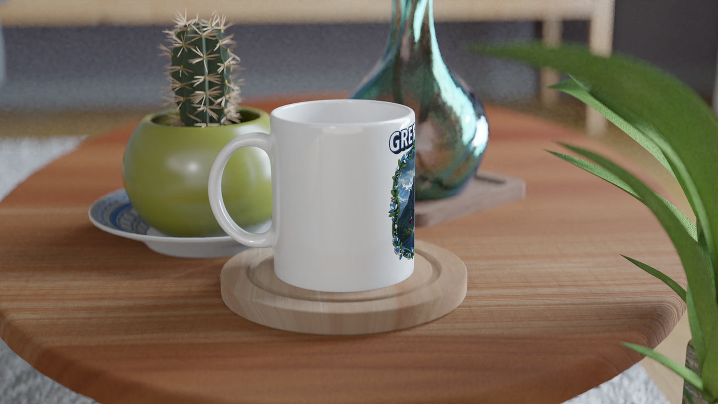 Mug en céramique Grenoble ville de France de 325 ml (11 oz)
