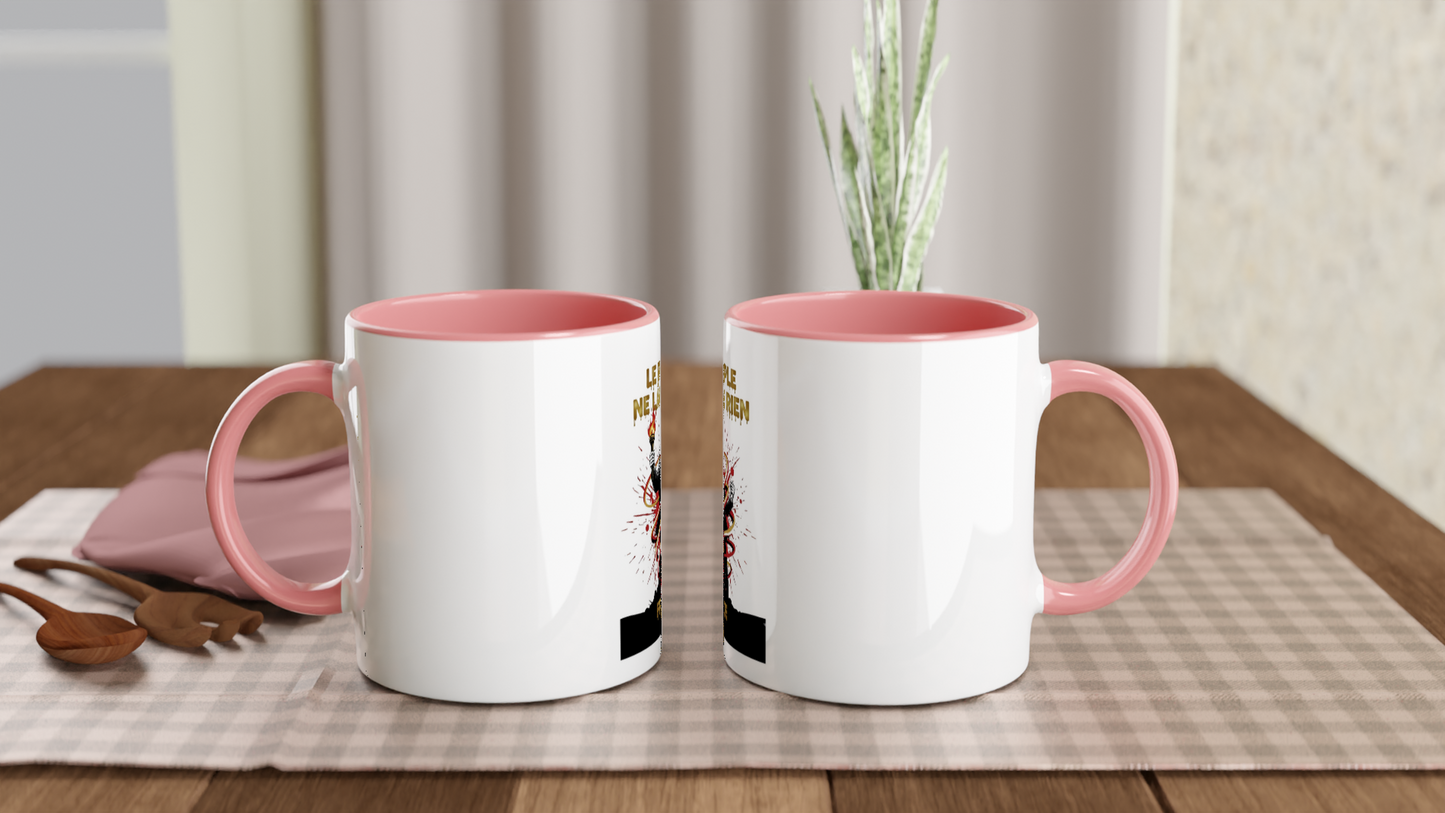 Mug en céramique le peuple lâche rien de 325 ml (11 oz)