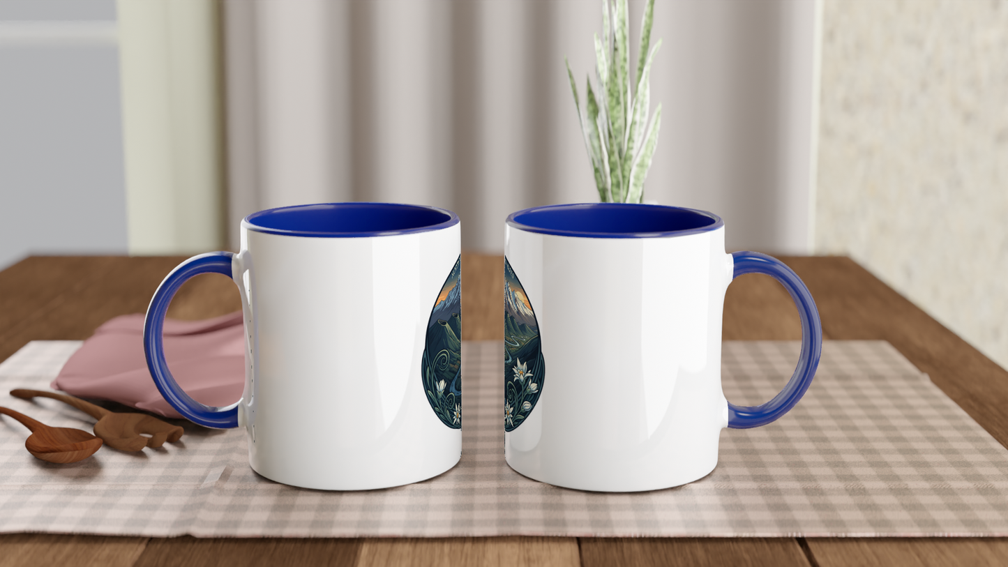 - Mug en céramiquee auvergne- Rhône- alpes  de 325 ml (11 oz)